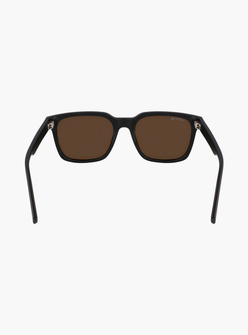 Lacoste 54 MM Brown Rectangle Sunglasses | L6028S-men-sunglasses-image-8