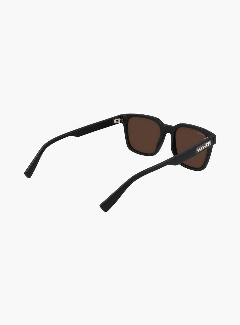 Lacoste 54 MM Brown Rectangle Sunglasses | L6028S-men-sunglasses-image-9