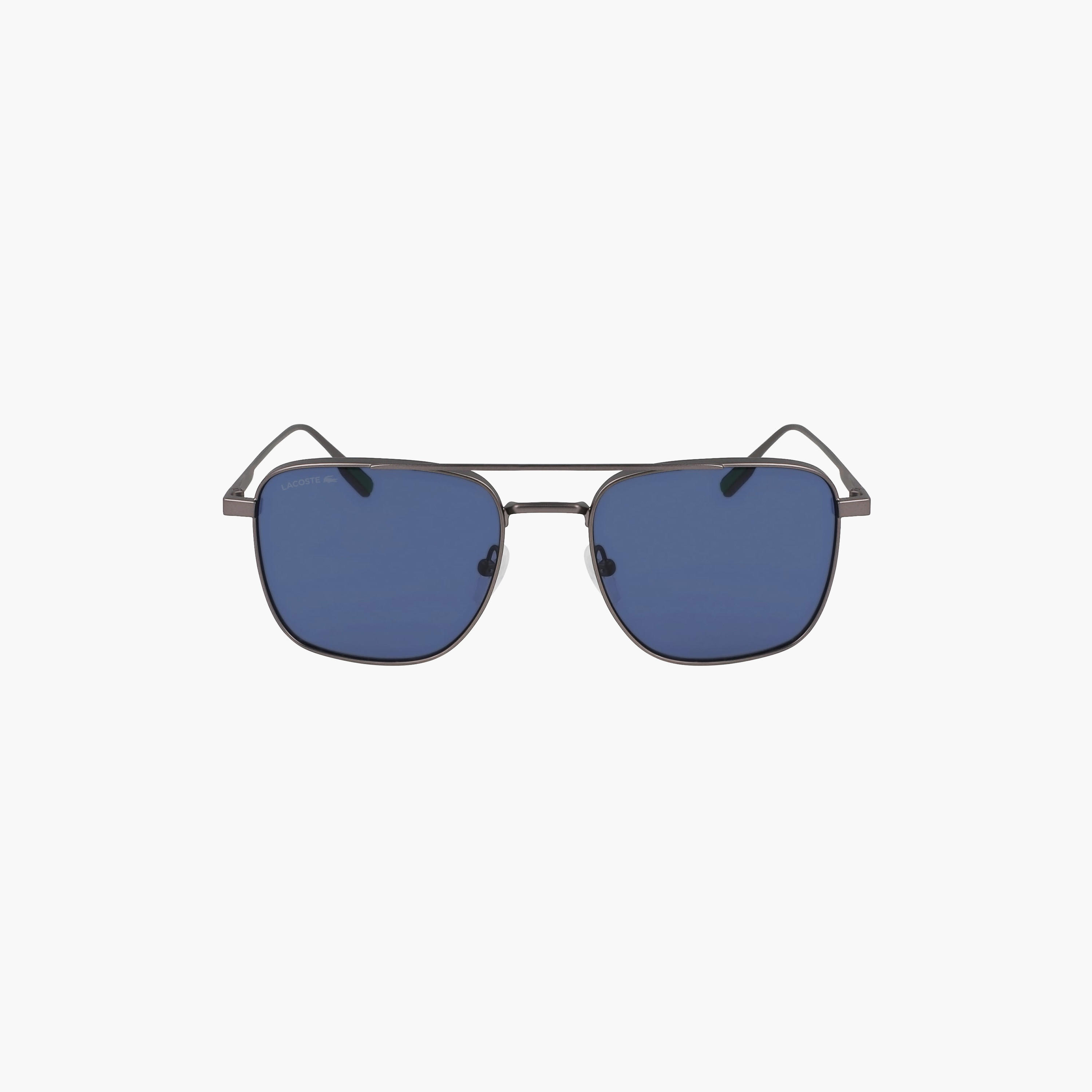 Lacoste 55 MM Blue Rectangle Sunglasses | L261S-men-sunglasses-image-5