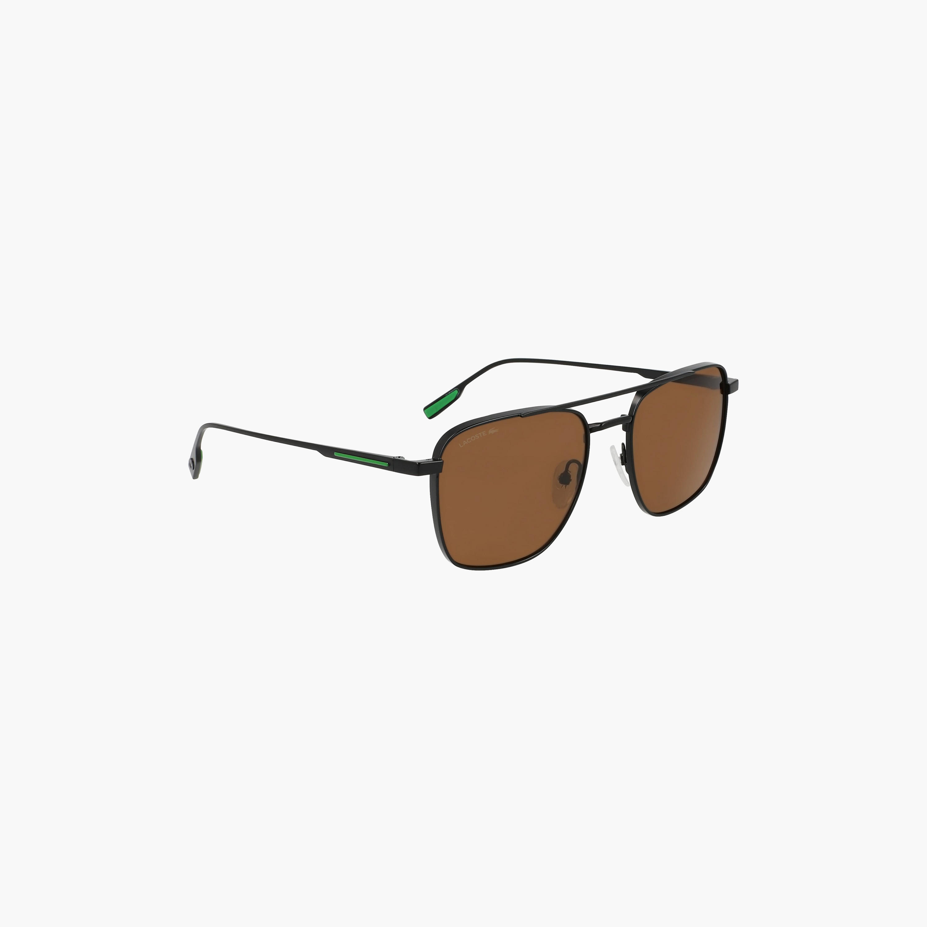 نظارة شمسية من لاكوست ذات مستطيلة باللون البني بمقاس 55 ملم | L261S-men-sunglasses-image-4