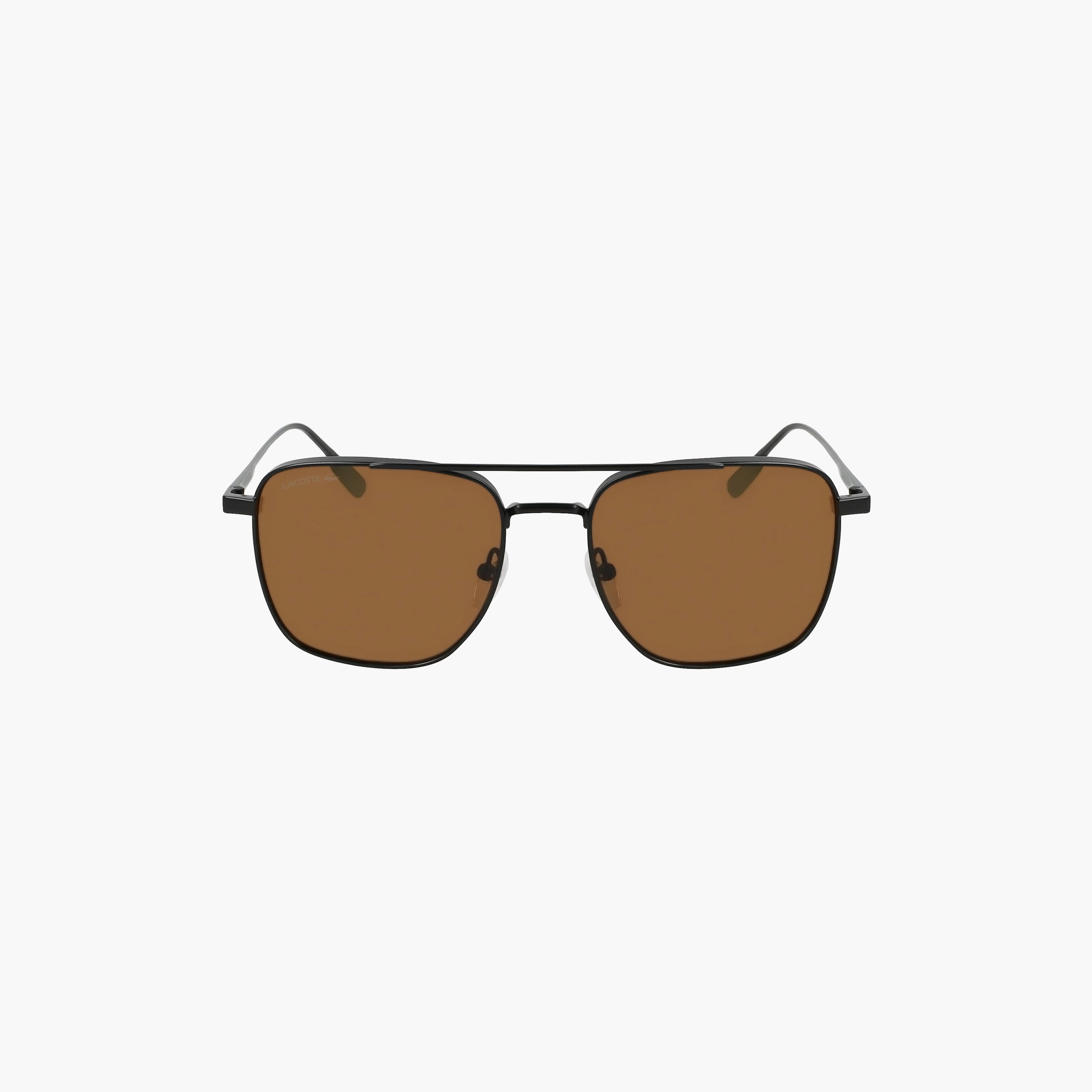 نظارة شمسية من لاكوست ذات مستطيلة باللون البني بمقاس 55 ملم | L261S-men-sunglasses-image-5