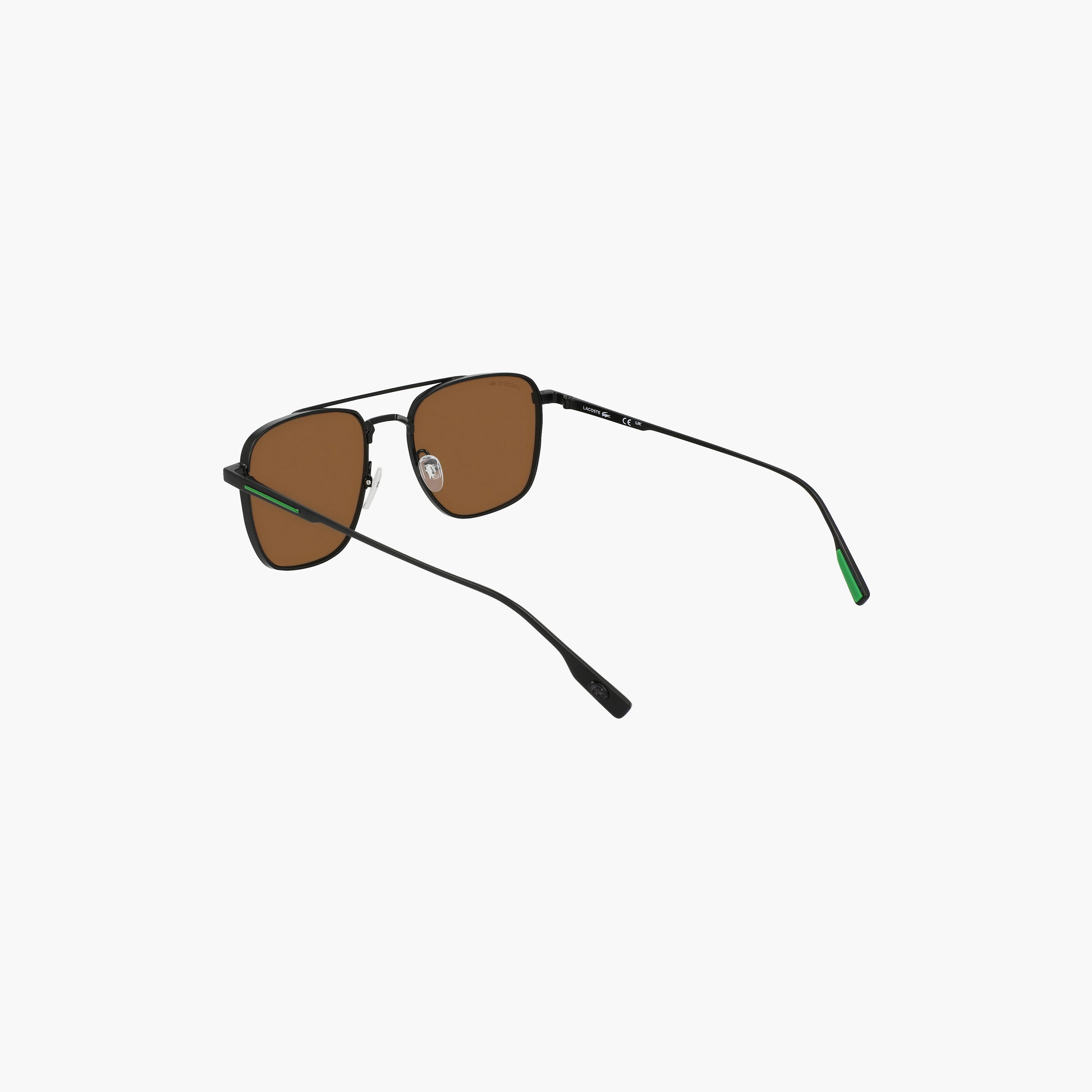 نظارة شمسية من لاكوست ذات مستطيلة باللون البني بمقاس 55 ملم | L261S-men-sunglasses-image-7