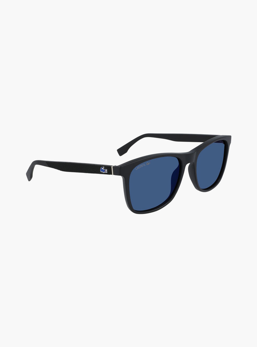 Lacoste 56 MM Blue Rectangle Sunglasses | 47187-men-sunglasses-image-4