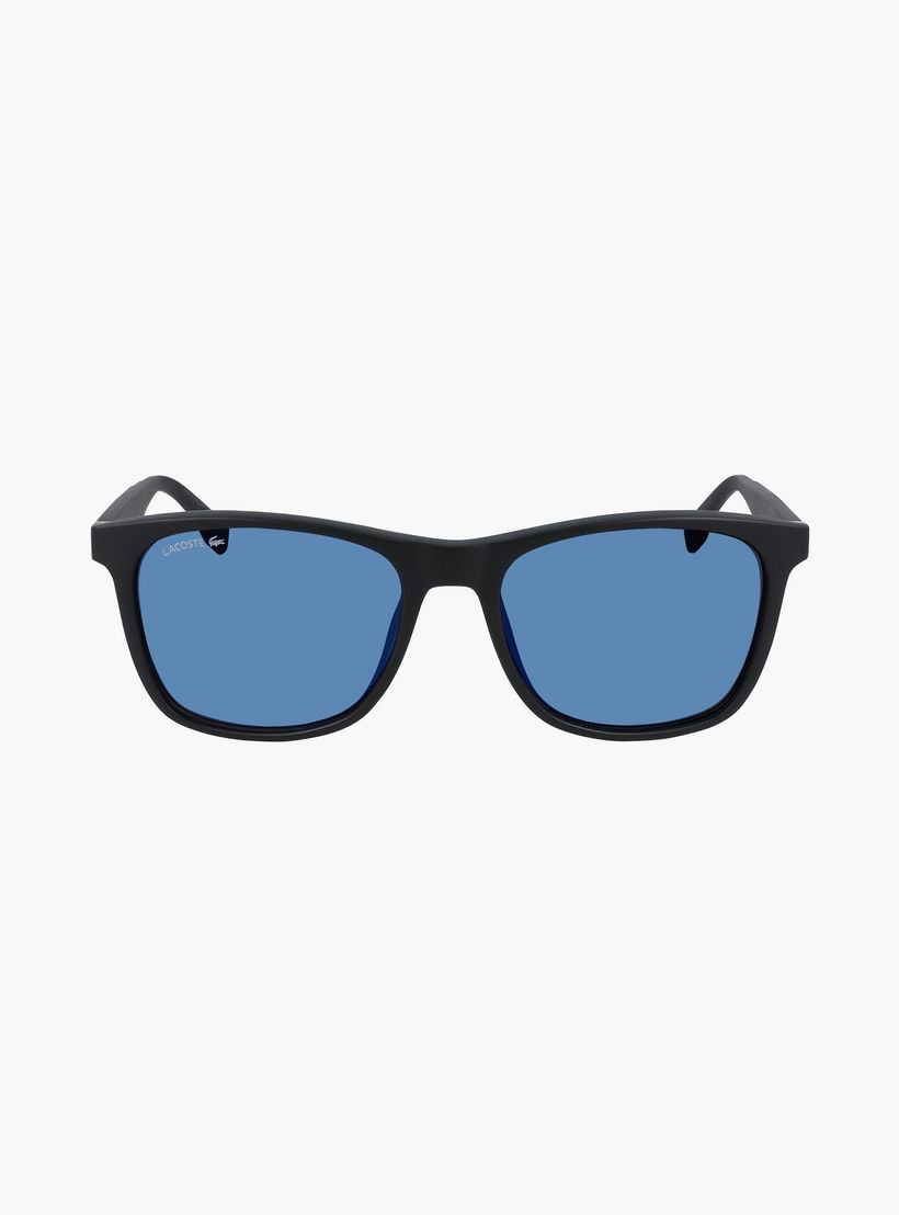 Lacoste 56 MM Blue Rectangle Sunglasses | 47187-men-sunglasses-image-5