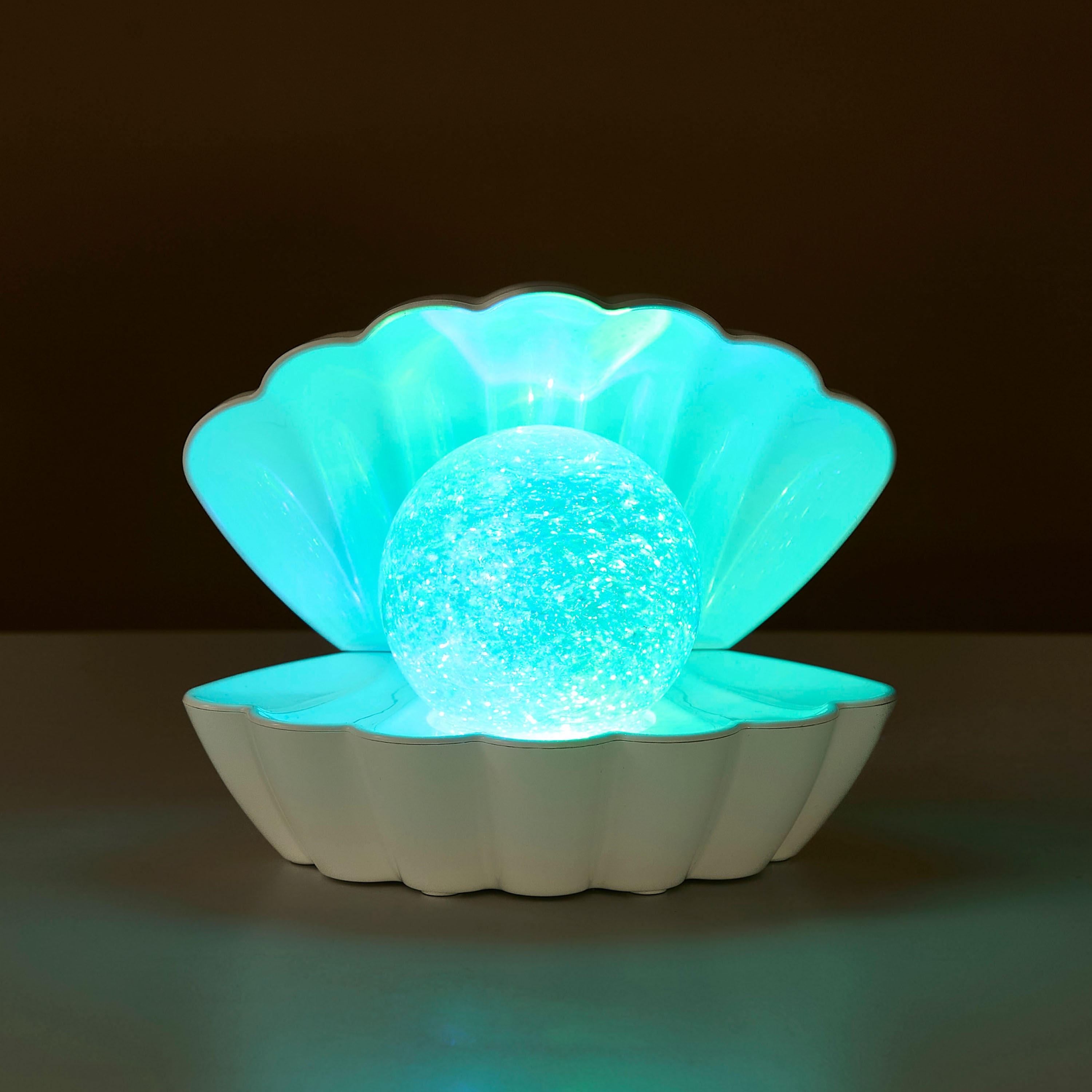 Pearl Shell Patterned Lamp with Glitter-household-decor-decorativeobjectsandsculptures-image-3