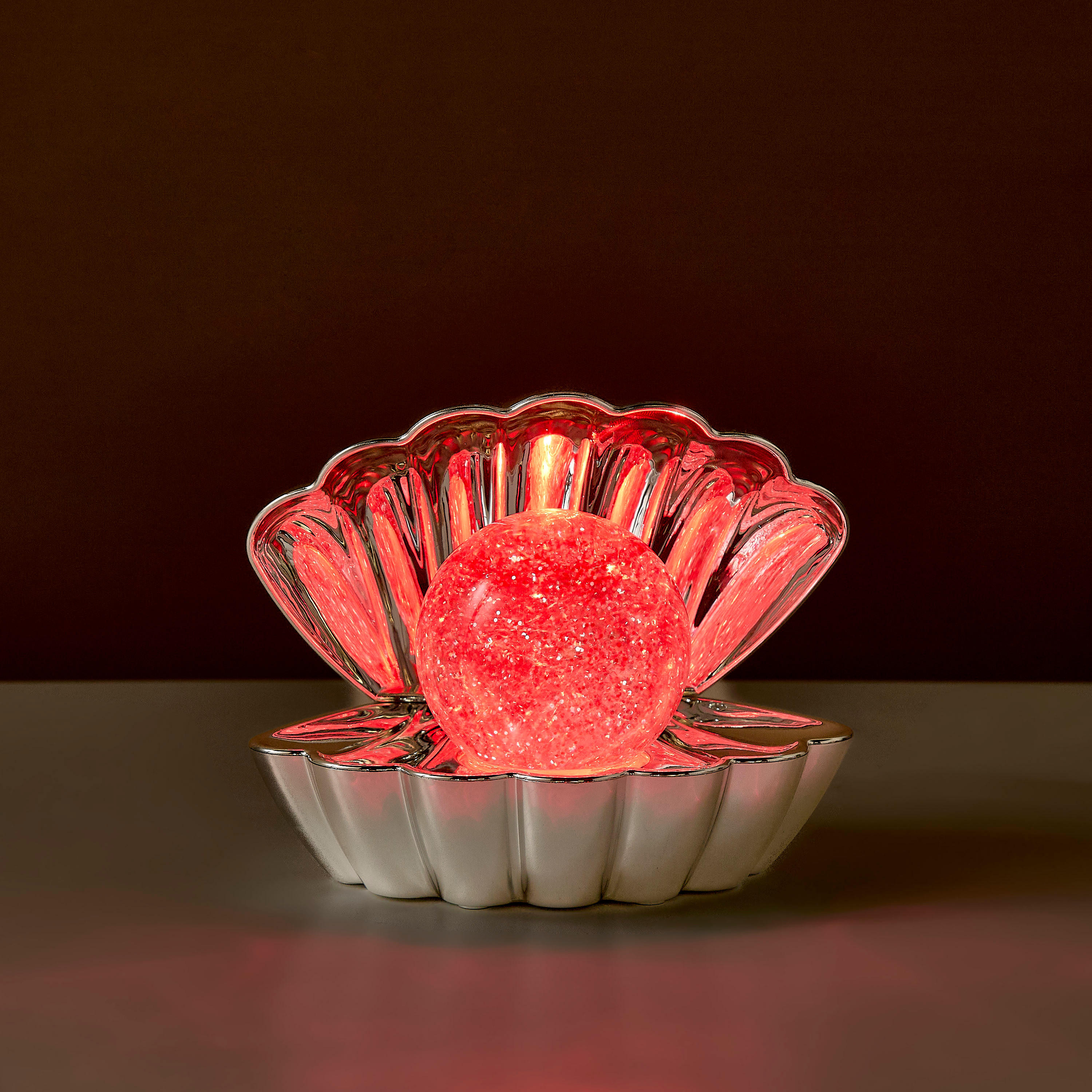 Pearl Shell Patterned Lamp with Glitter-household-decor-decorativeobjectsandsculptures-image-4