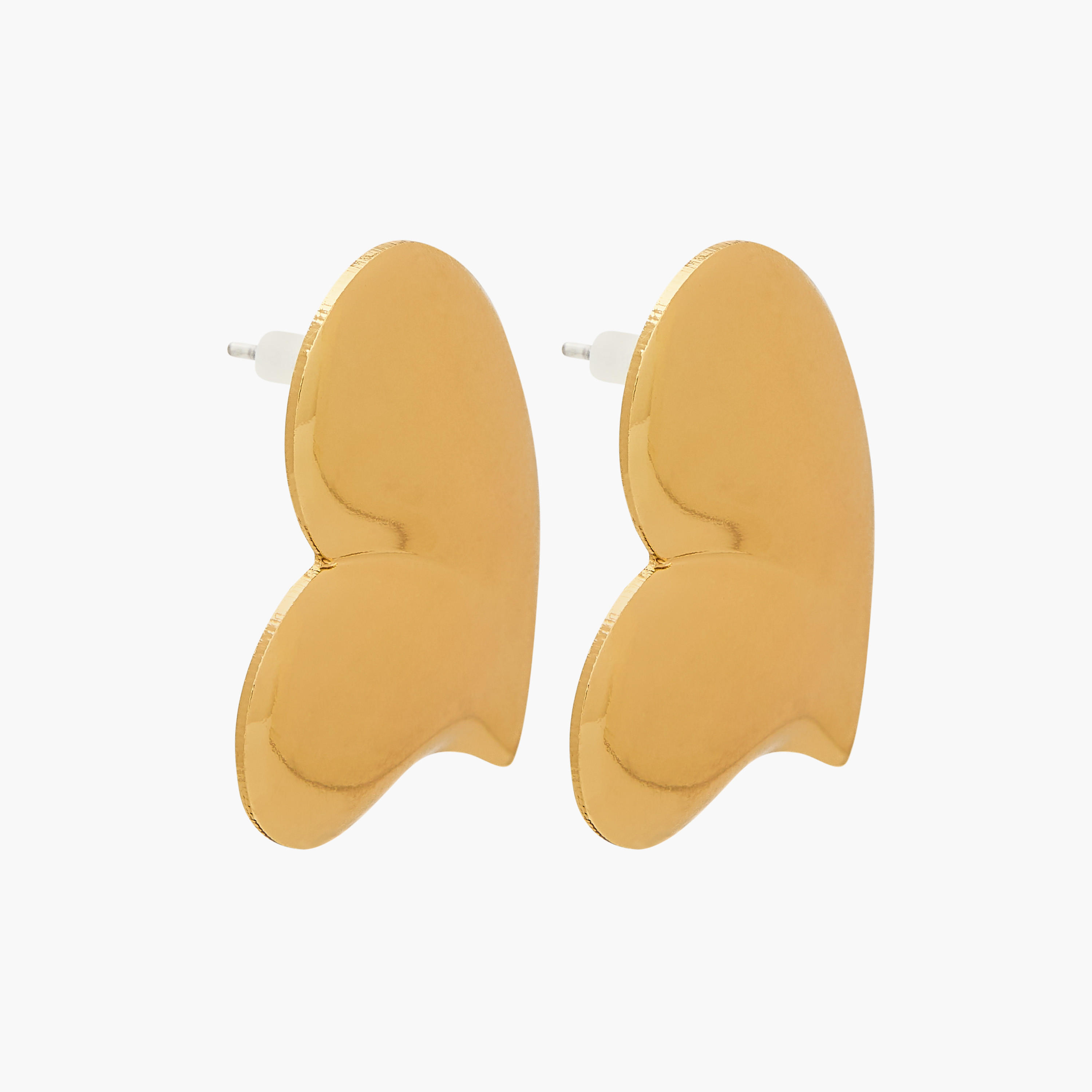 حلق قلب بمكبس إغلاق خلفي-women-watchesandjewellery-jewellery-earrings-image-2