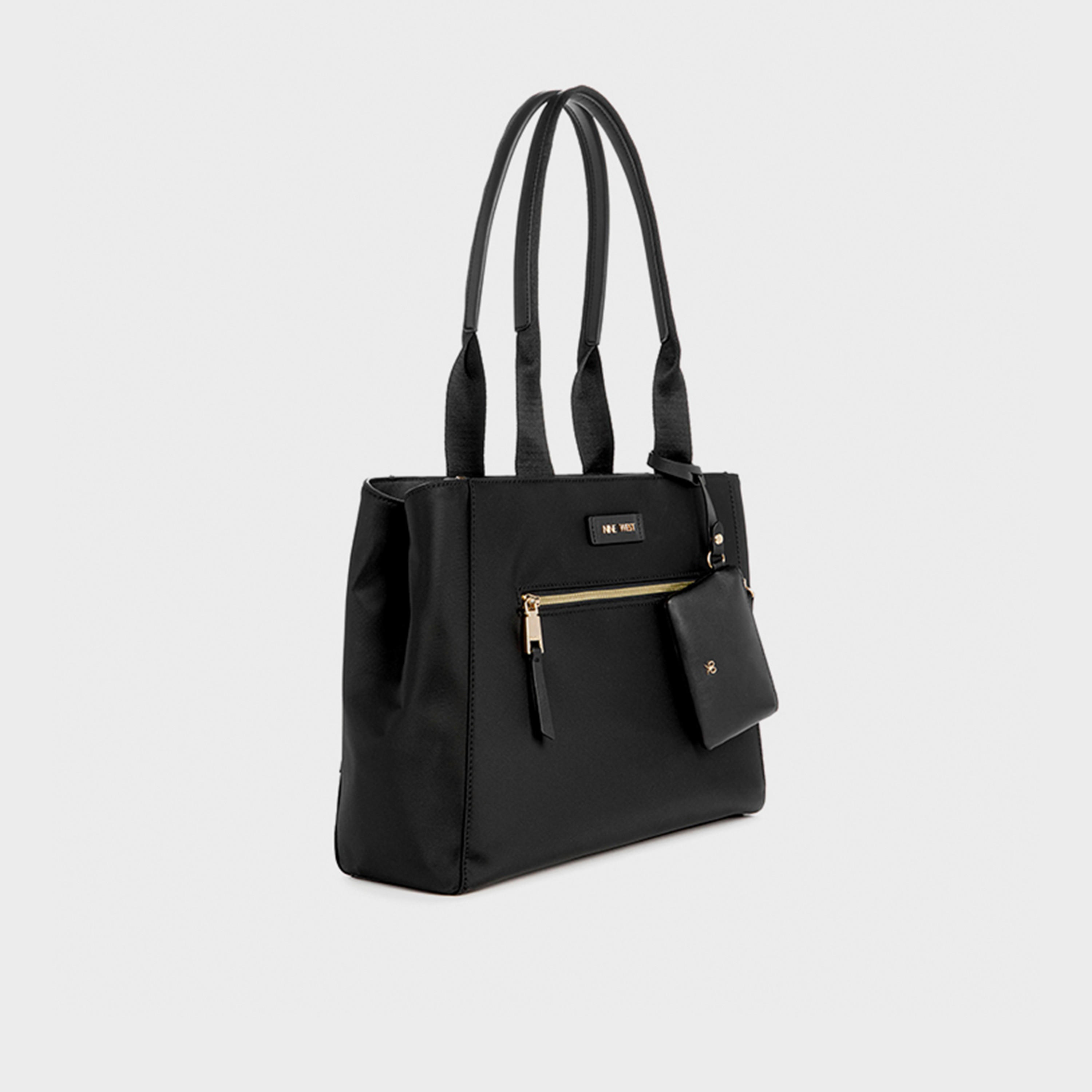ناين ويست- شنطة توت سادة بمقبضين مع إغلاق بسحاب-women-bagsandwallets-handbags-image-3