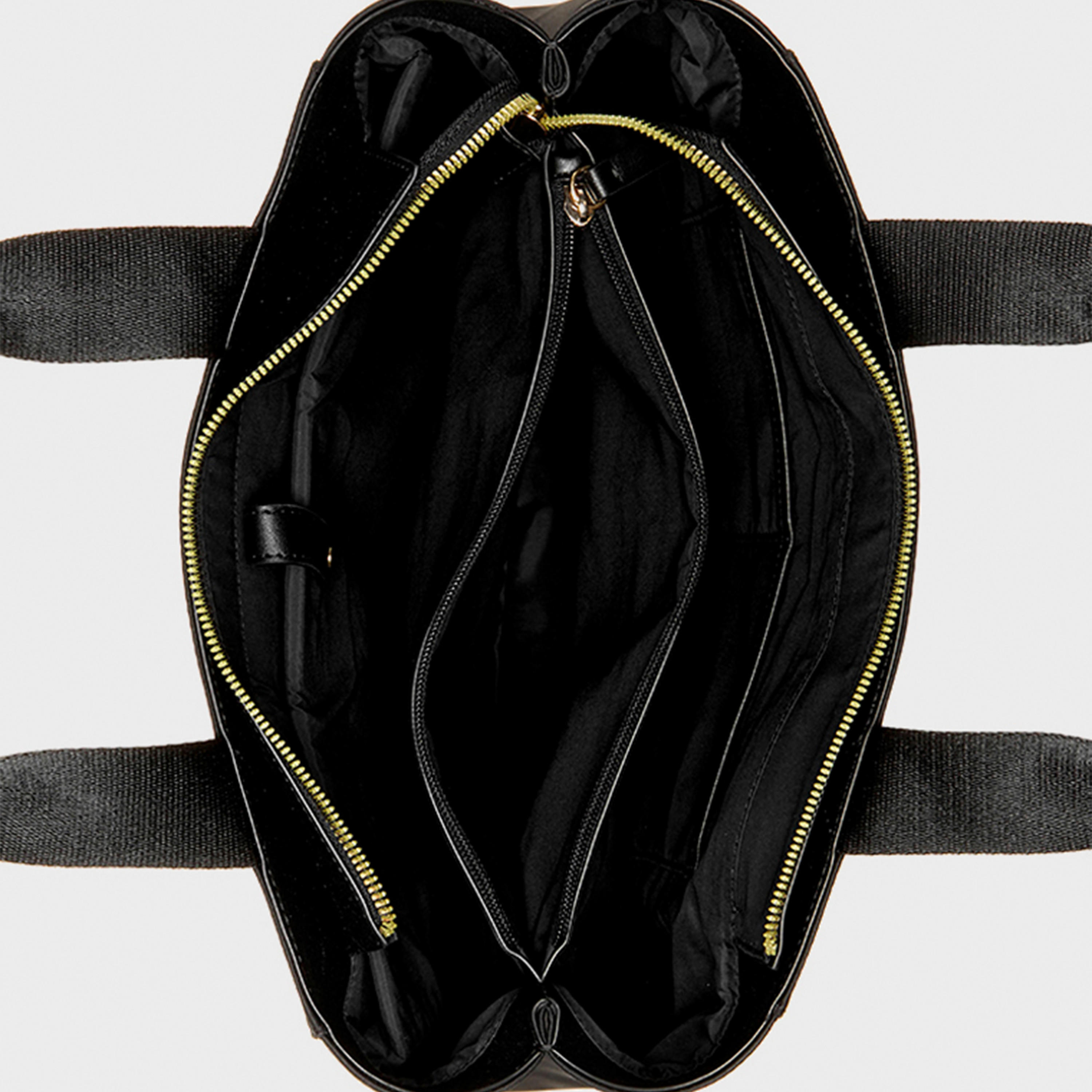 ناين ويست- شنطة توت سادة بمقبضين مع إغلاق بسحاب-women-bagsandwallets-handbags-image-4