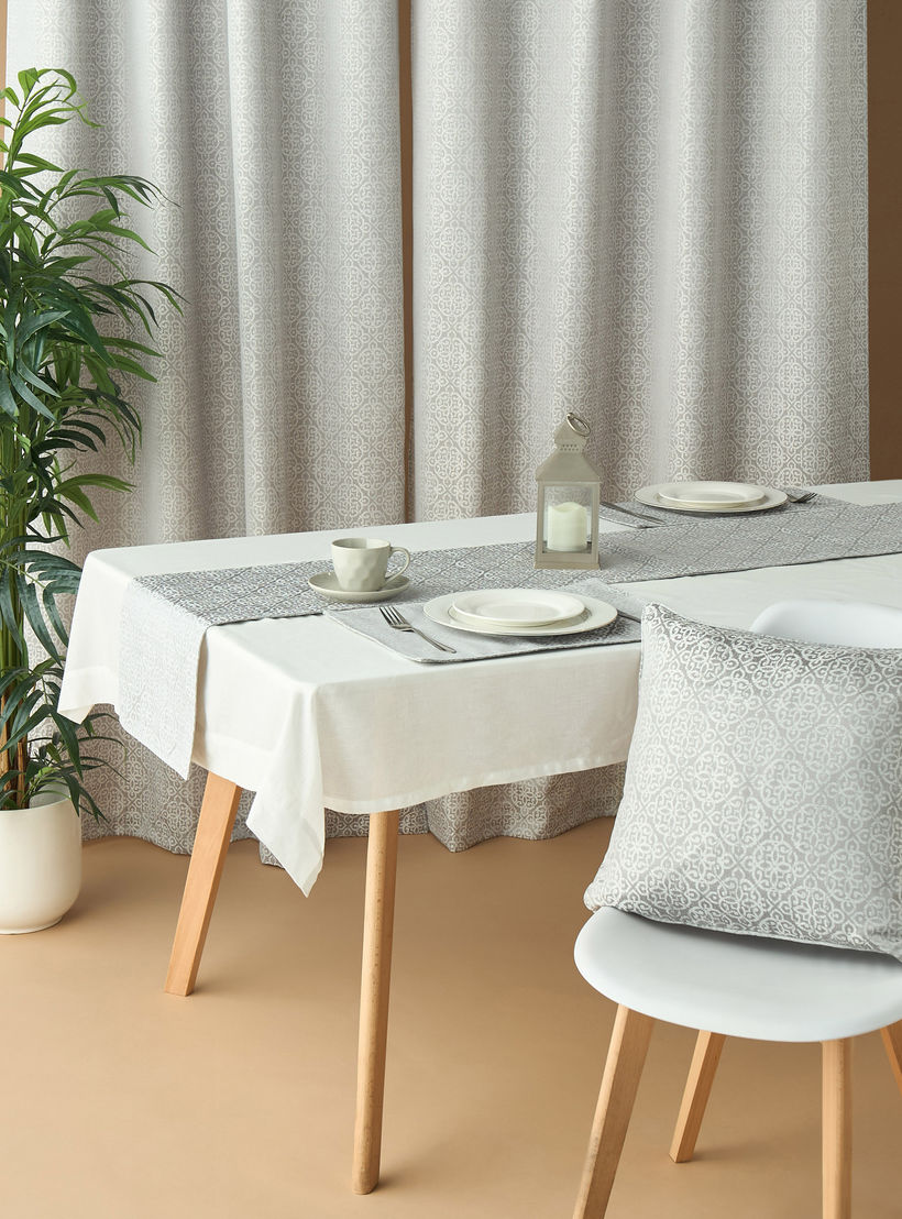 مفرش طاولة جاكار من داماسك - 33x180 سم-household-dining-tablelinen-runnersandtablecovers-image-6