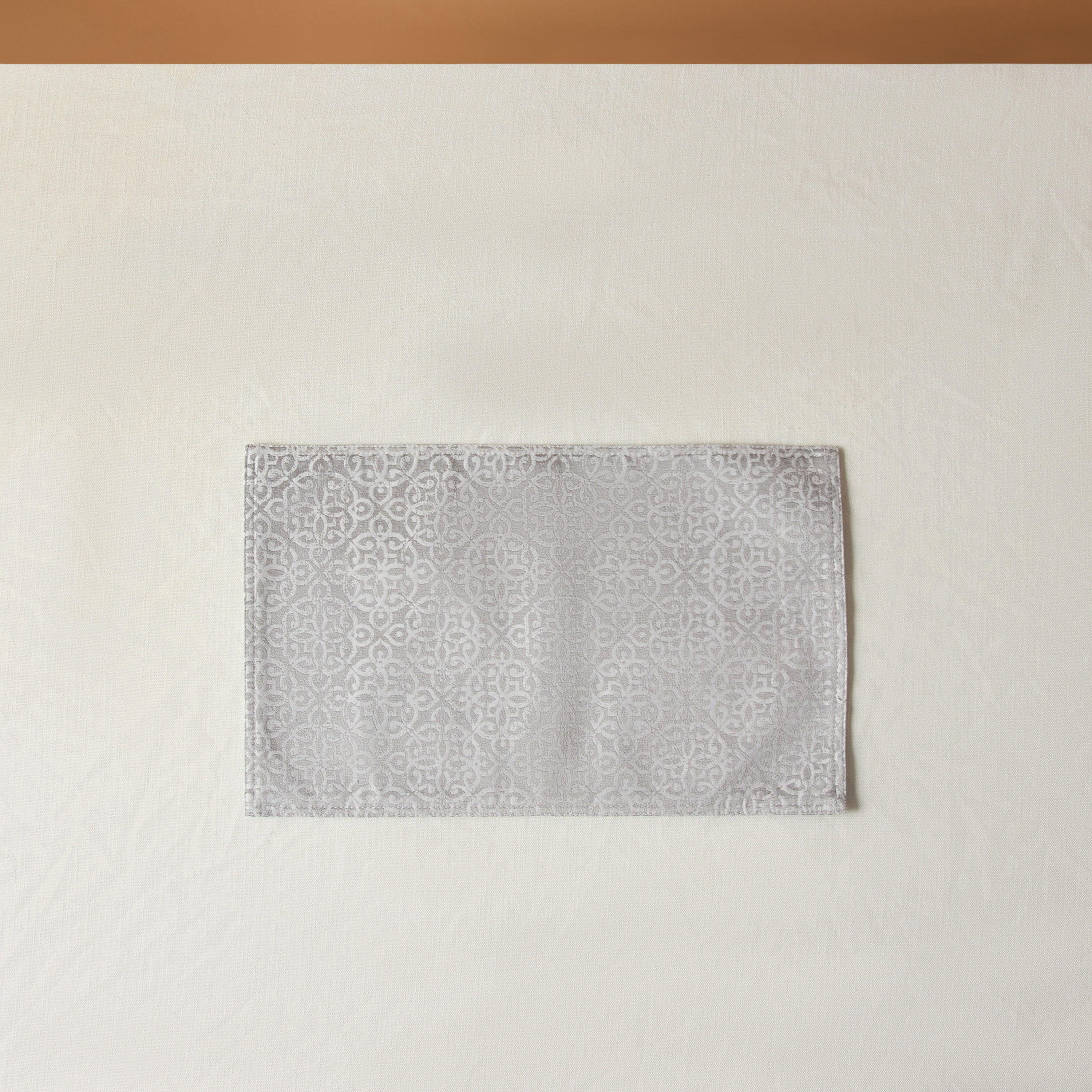 Damask 2-Piece Jacquard Placemat Set - 30x45 cms-household-dining-tablelinen-placemats-image-3