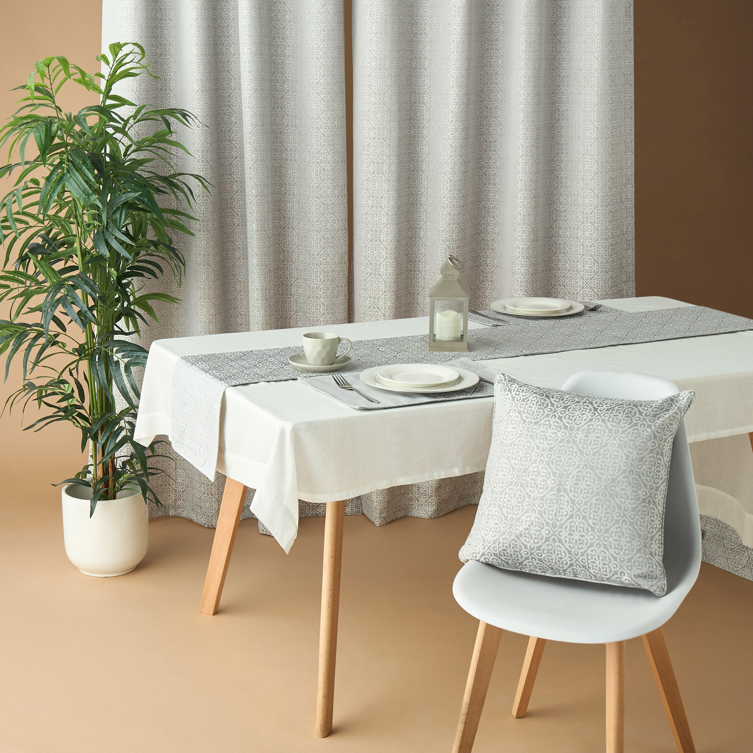 غطاء وسادة جاكار من داماسك - 45x45 سم-household-cushionsandthrows-cushioncovers-image-5