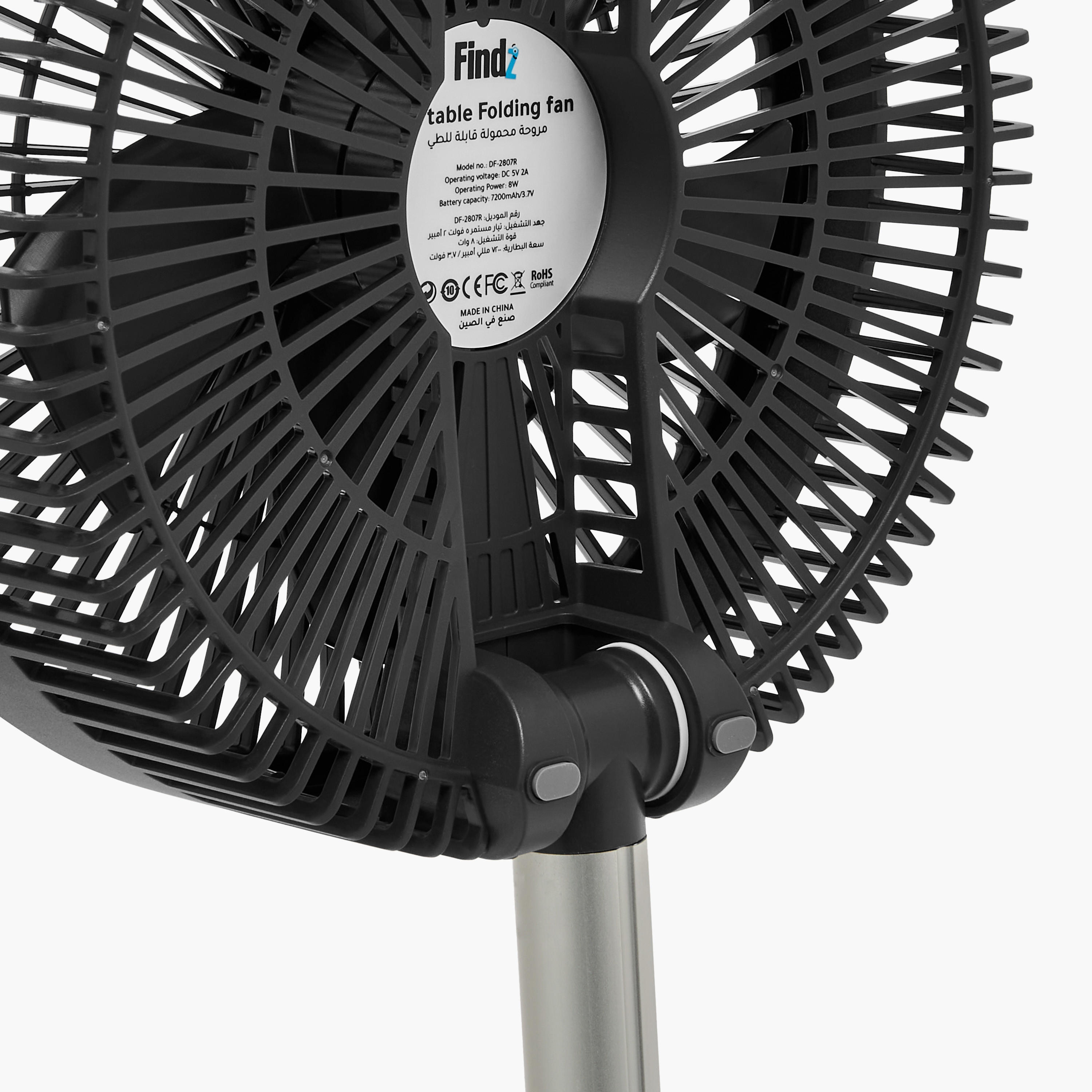 Findz Portable Folding Fan with LED Light-electronics-accessories-image-13
