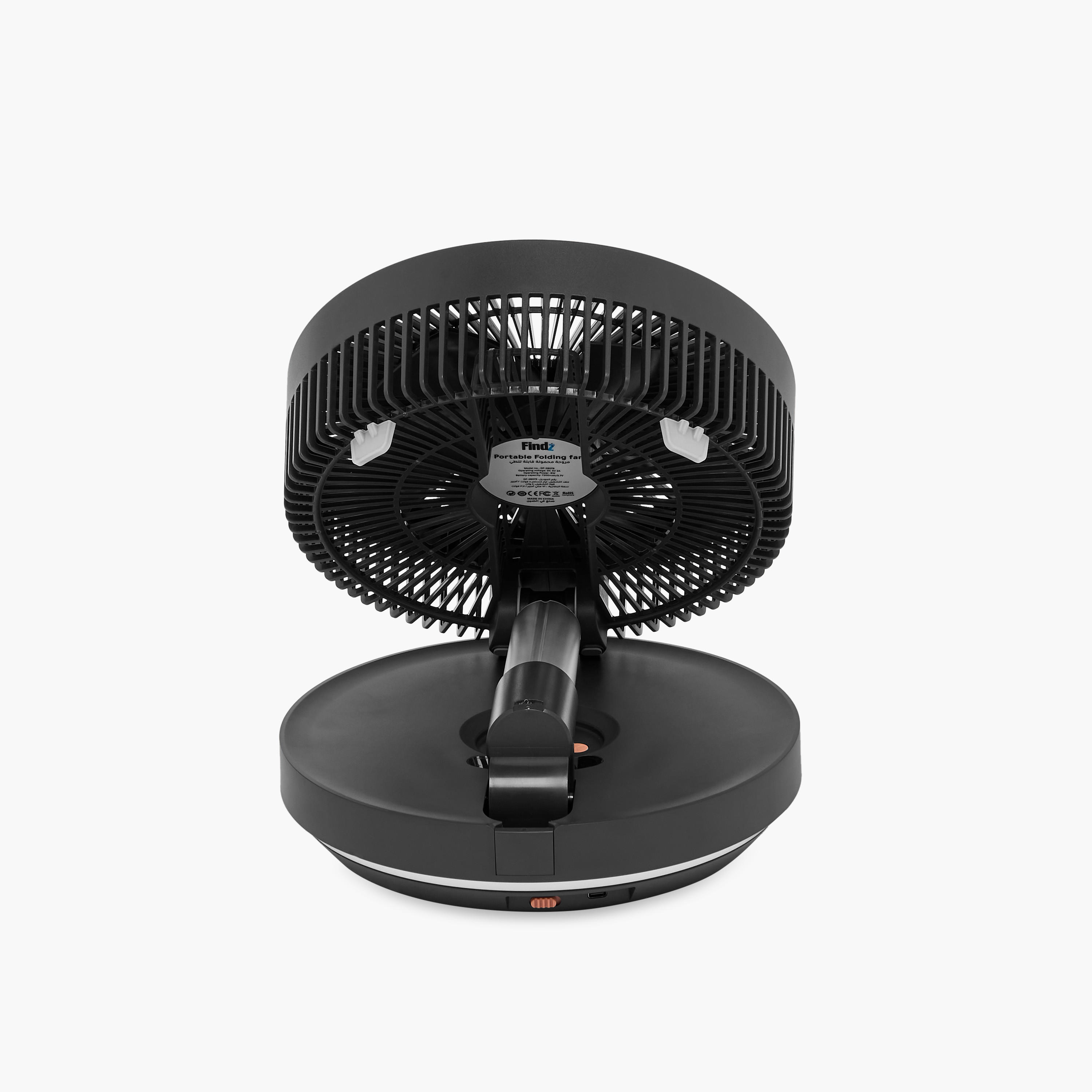 Findz Portable Folding Fan with LED Light-electronics-accessories-image-8