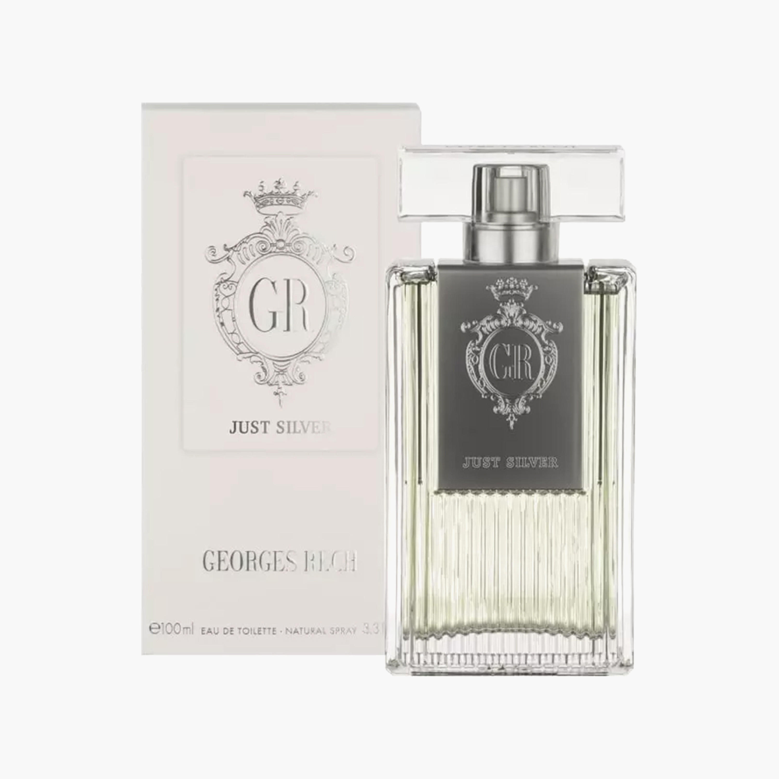 Georges Rech Just Silver Eau de Toilette for Men - 100 ml-beautyandpersonalcare-fragrance-men-image-2