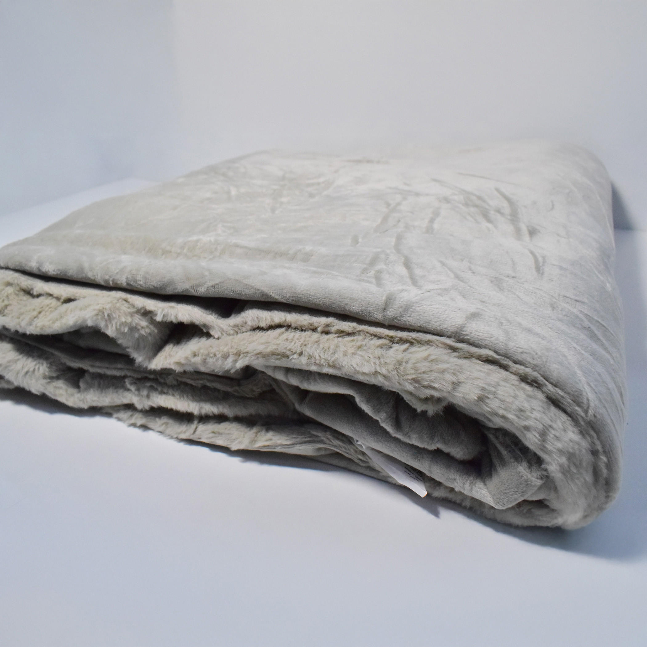 Karleen Decor Solid Rabbit Fur Flannel Double Blanket - 200x220 cm-household-bedding-blankets-image-1