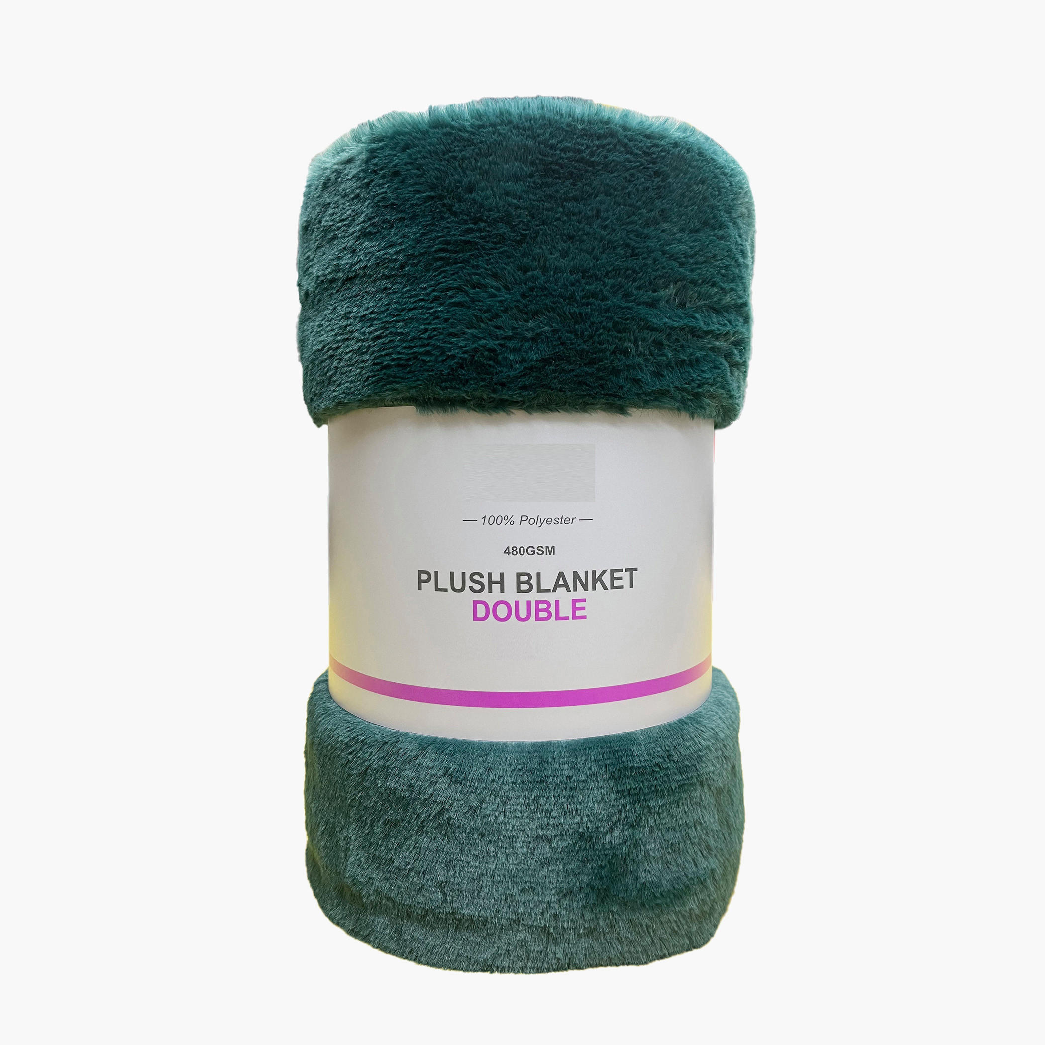 Karleen Decor Solid Rabbit Fur Flannel Double Blanket - 200x220 cm-household-bedding-blankets-image-4