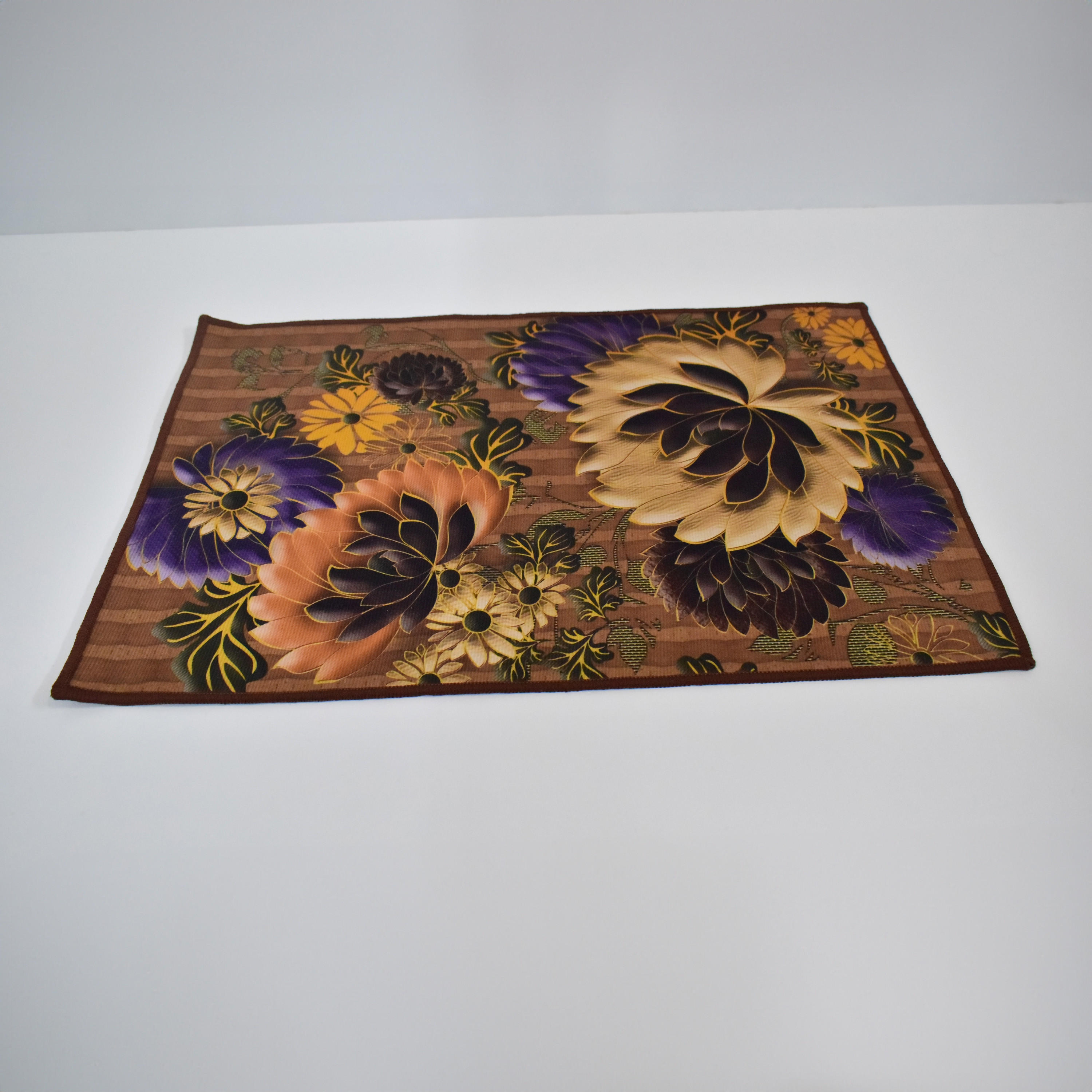 Karleen Floral 3D Print Doormat - 60x40 cm-household-rugsandcarpets-doormats-image-1