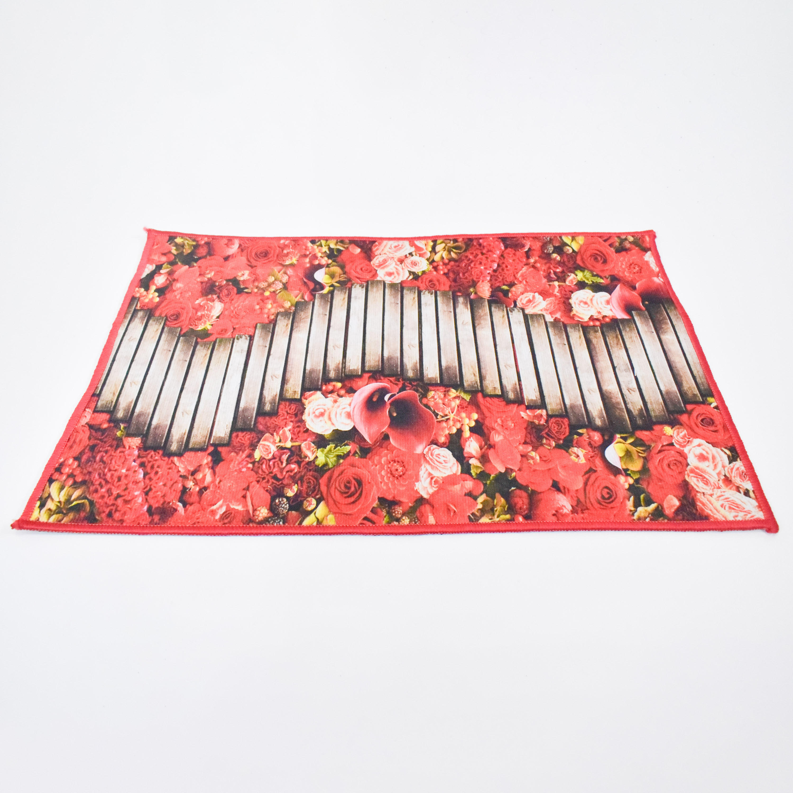 Karleen Decor Floral 3D Print Anti-Slip Door Mat - 45x70 cm-household-rugsandcarpets-doormats-image-1