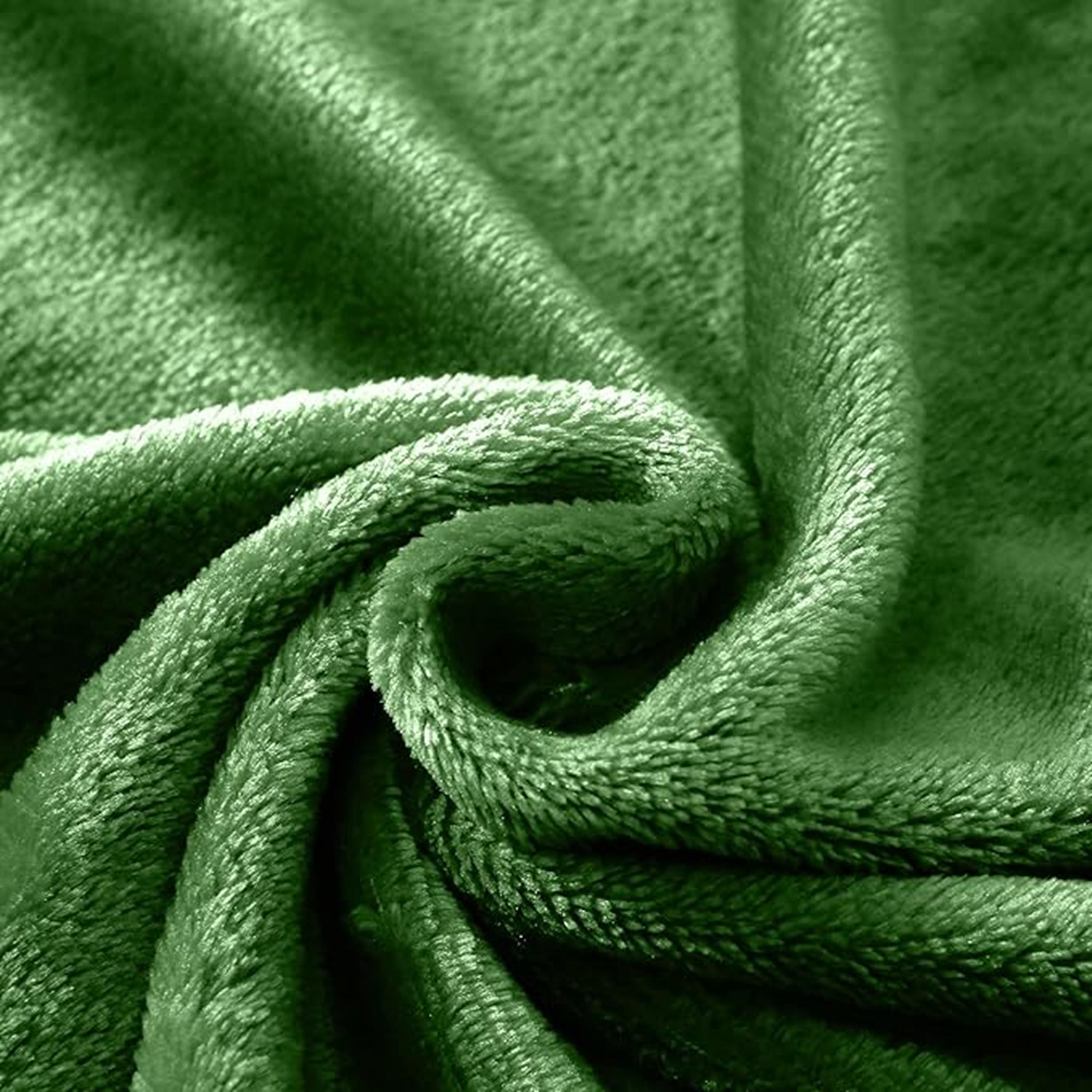 Karleen Decor Solid Flannel Blanket - 220x240 cm-household-bedding-blankets-image-3