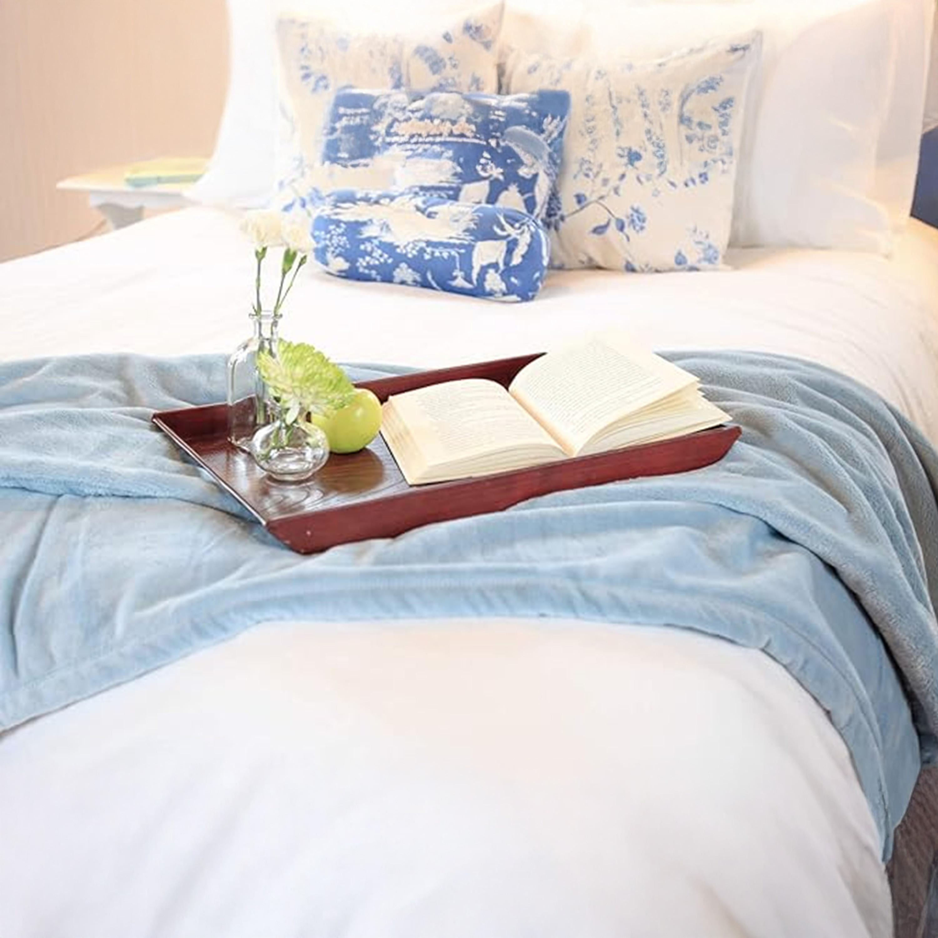 Karleen Decor Solid Flannel Blanket - 220x240 cm-household-bedding-blankets-image-1