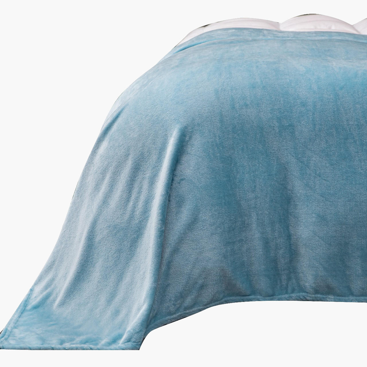Karleen Decor Solid Flannel Blanket - 220x240 cm-household-bedding-blankets-image-2
