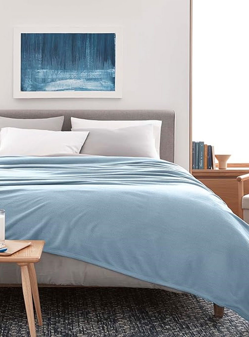 Karleen Decor Solid Flannel Blanket - 220x240 cm-household-bedding-blankets-image-4