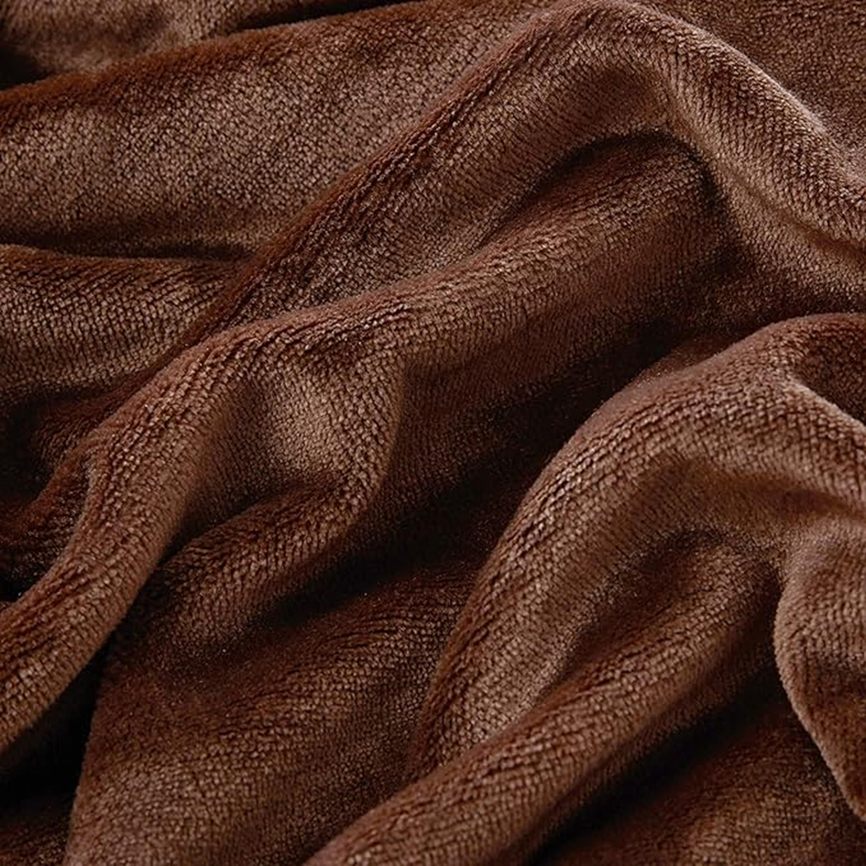 Karleen Decor Solid Flannel Blanket - 220x240 cm-household-bedding-blankets-image-4