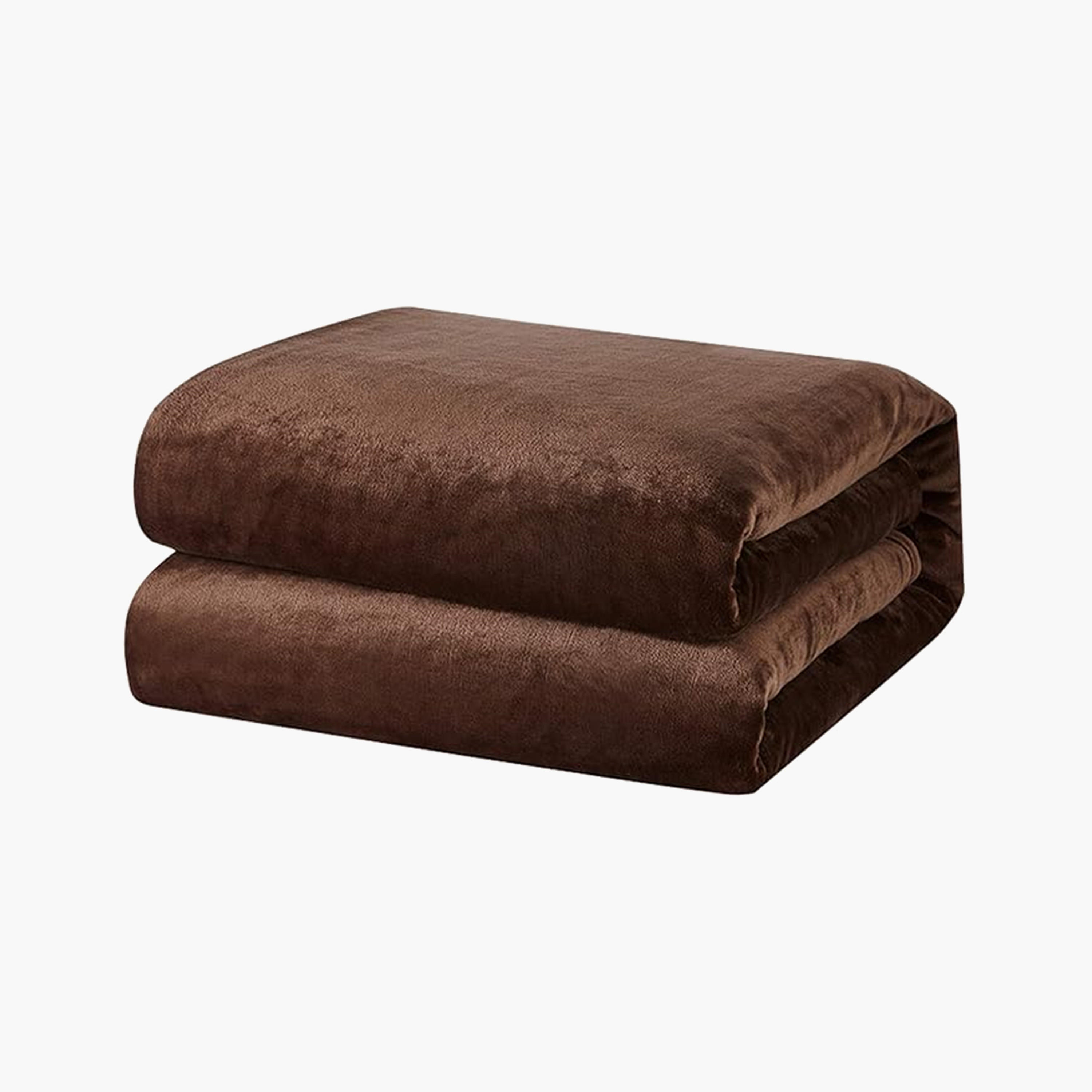Karleen Decor Solid Flannel Blanket - 220x240 cm-household-bedding-blankets-image-5