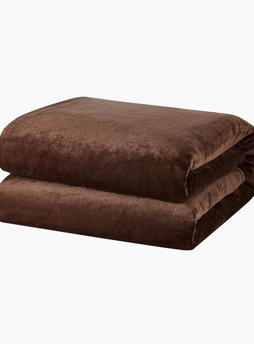 Karleen Decor Solid Flannel Blanket - 220x240 cm-household-bedding-blankets-image-5