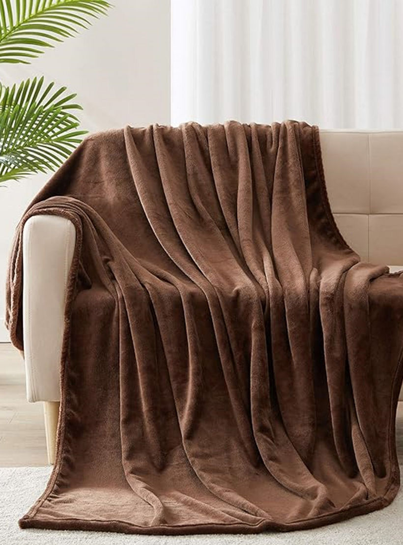 Karleen Decor Solid Flannel Blanket - 220x240 cm-household-bedding-blankets-image-7