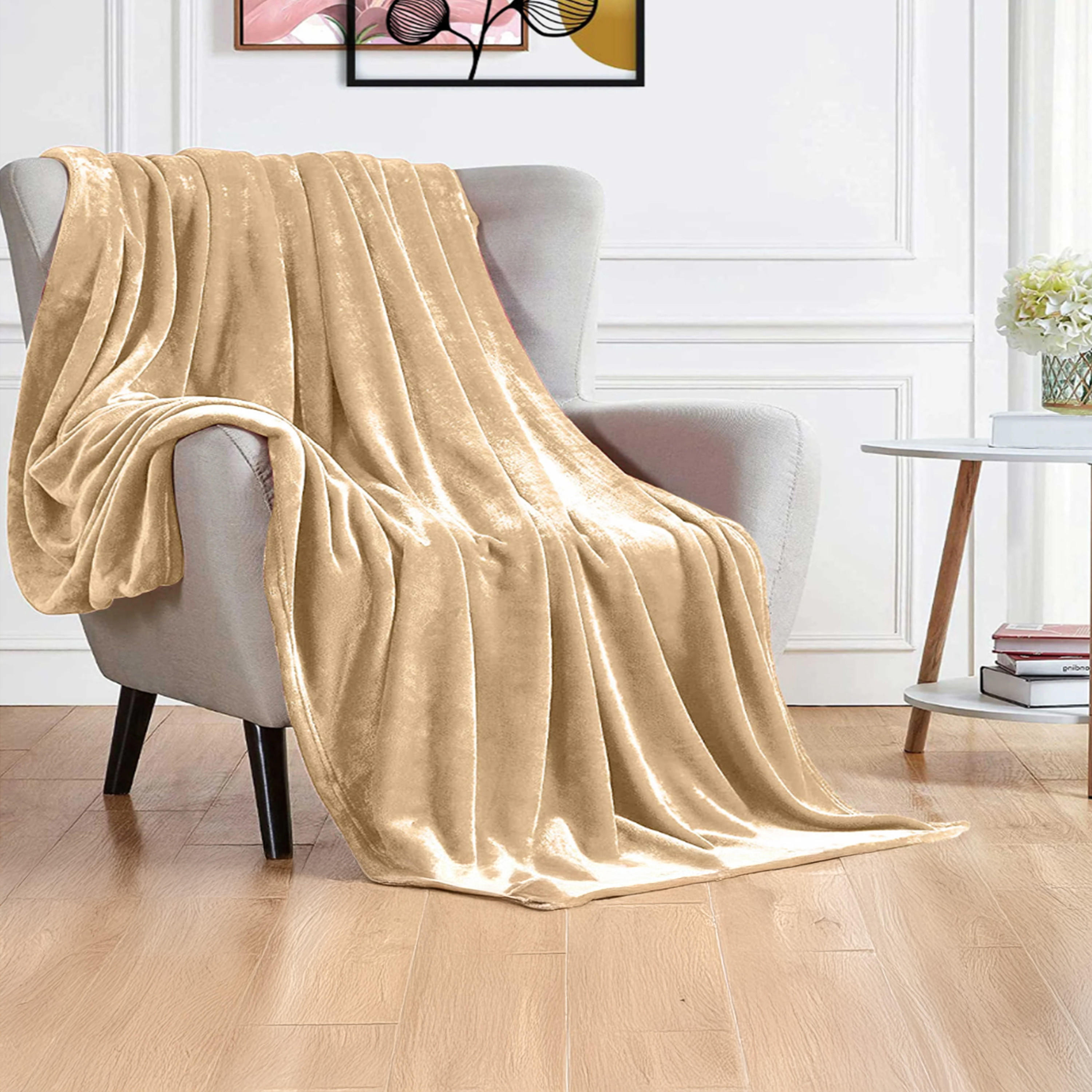 Karleen Decor Silky Soft Flannel Blanket - 200x220 cm-household-bedding-blankets-image-1