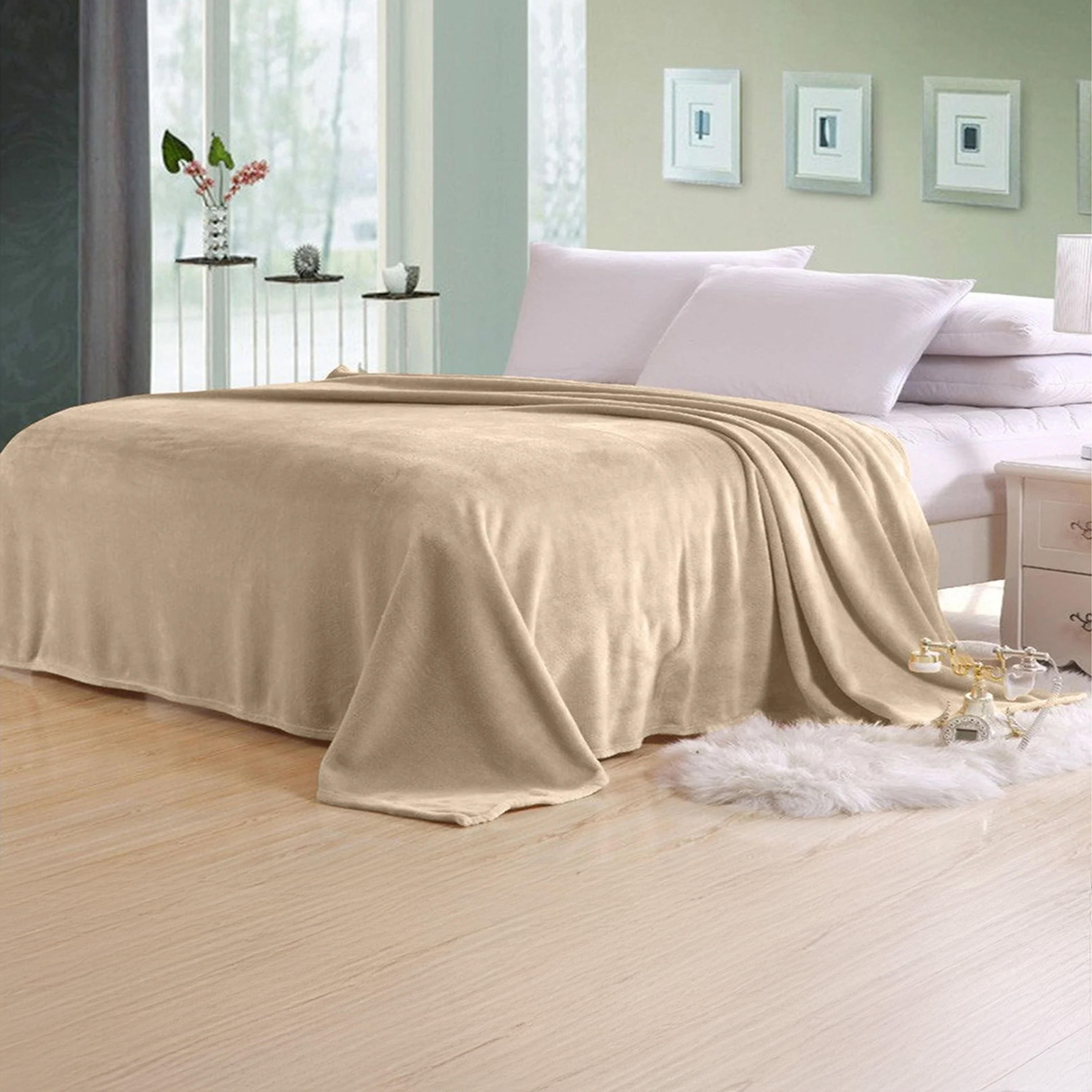 Karleen Decor Silky Soft Flannel Blanket - 200x220 cm-household-bedding-blankets-image-5