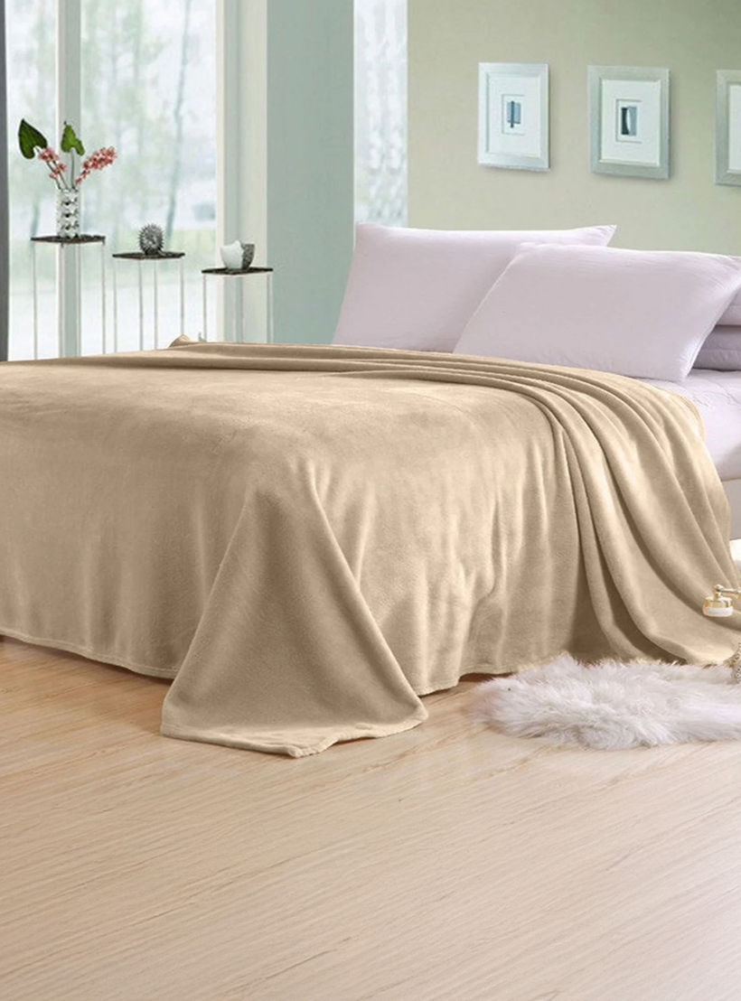 Karleen Decor Silky Soft Flannel Blanket - 200x220 cm-household-bedding-blankets-image-5