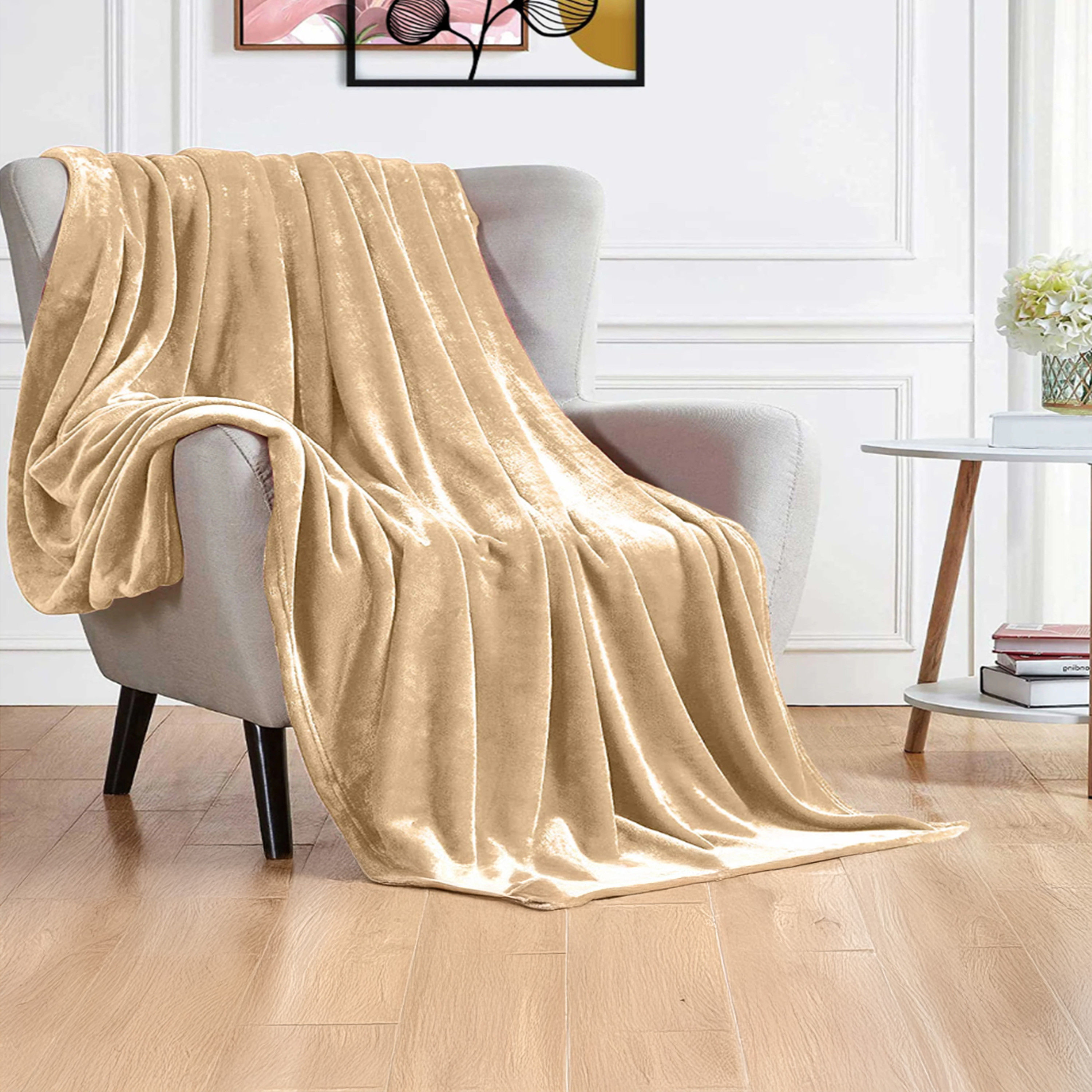 Karleen Decor Silky Soft Flannel Blanket - 220x240 cm-household-bedding-blankets-image-1