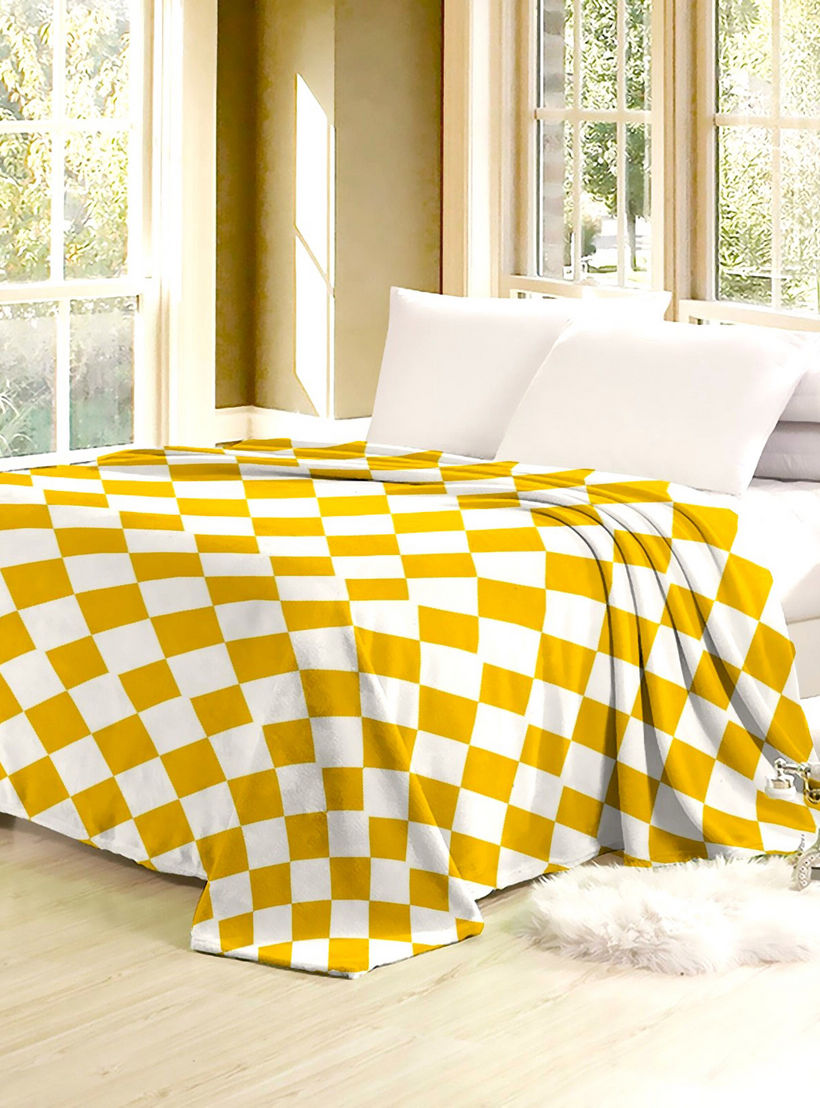 Karleen Decor Silky Soft Flannel Blanket - 220x240 cms-household-bedding-blankets-image-1