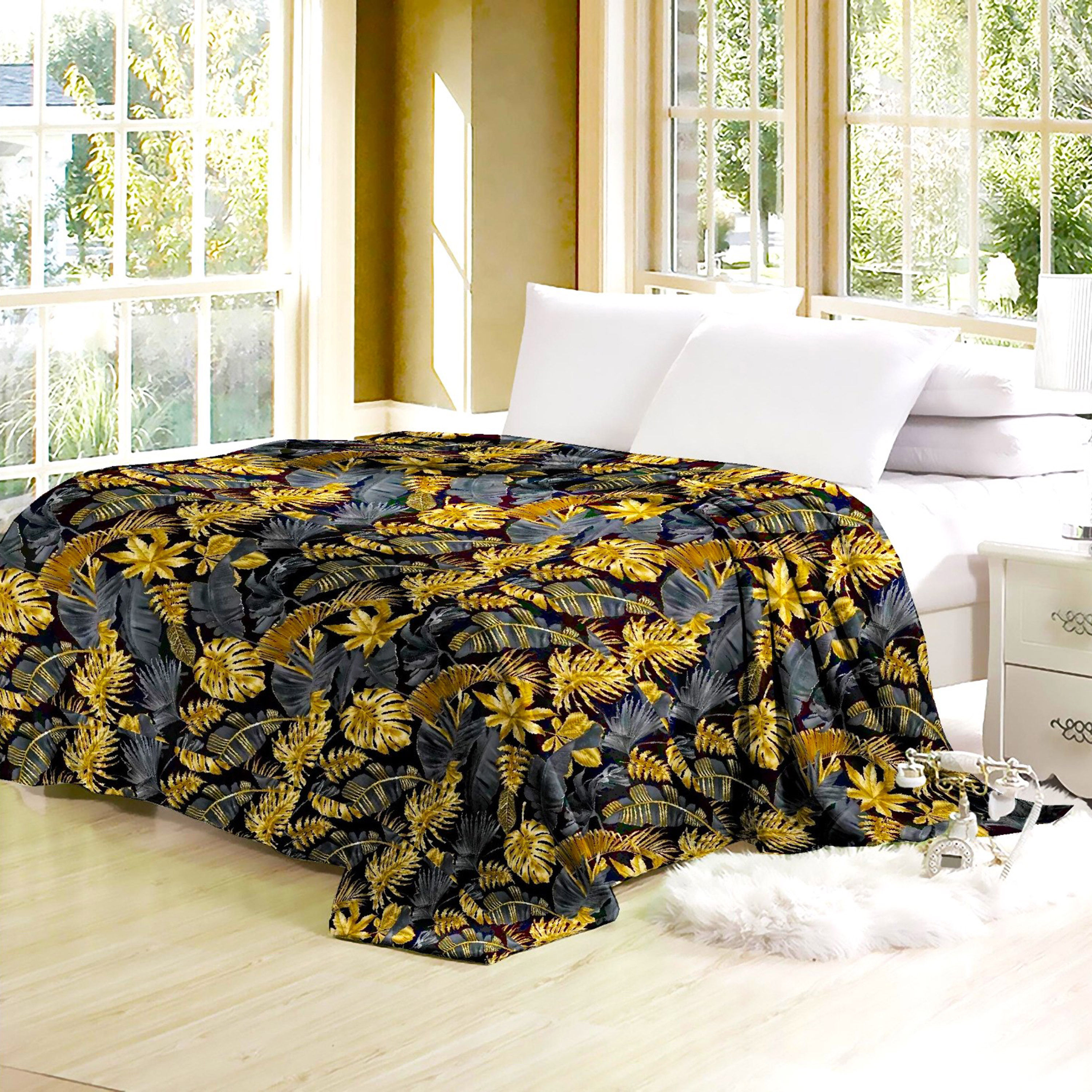 Karleen Decor Silky Soft Flannel Blanket - 200x220 cm-household-bedding-blankets-image-1