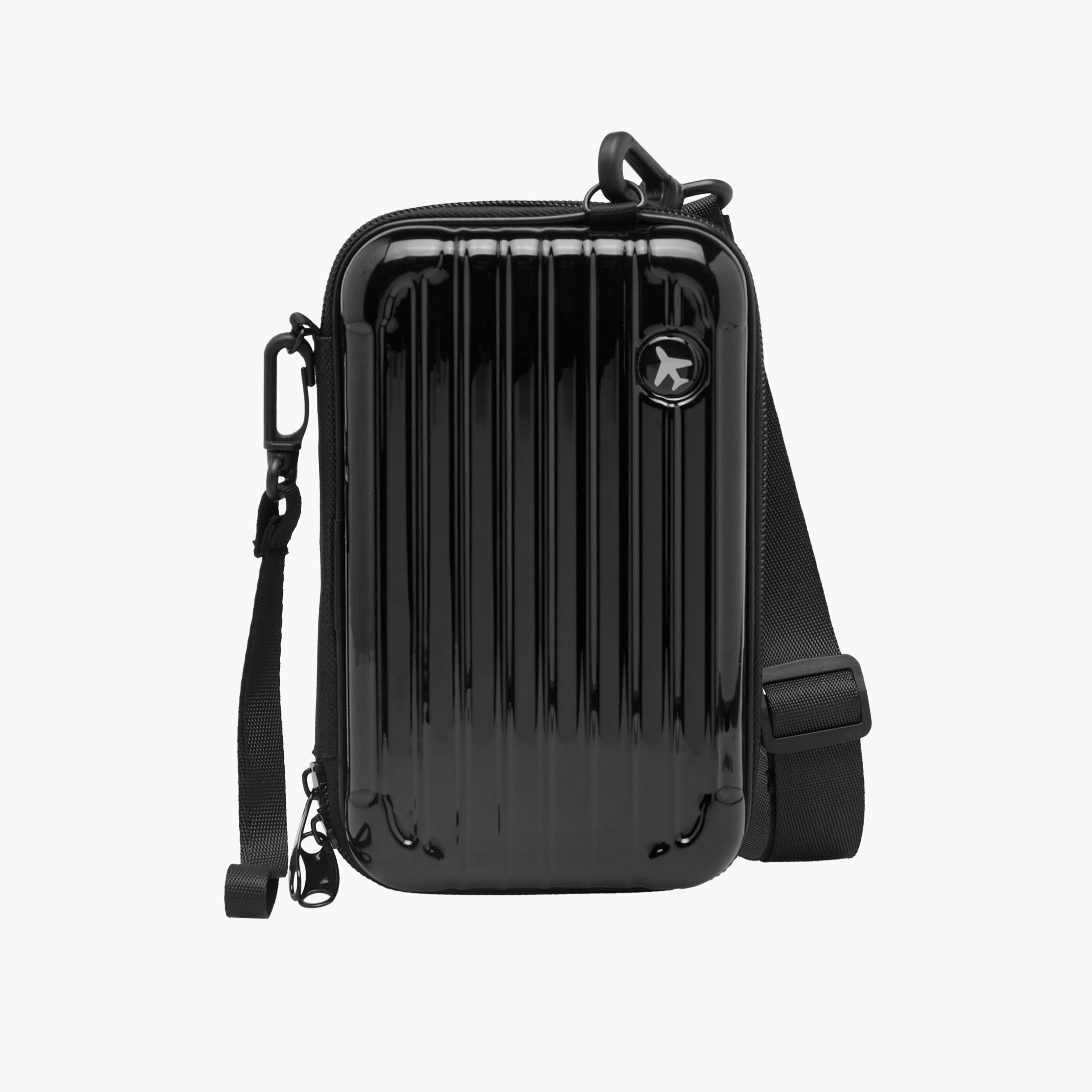Findz Solid Crossbody Bag with Zip Closure-travel-accessories-image-1