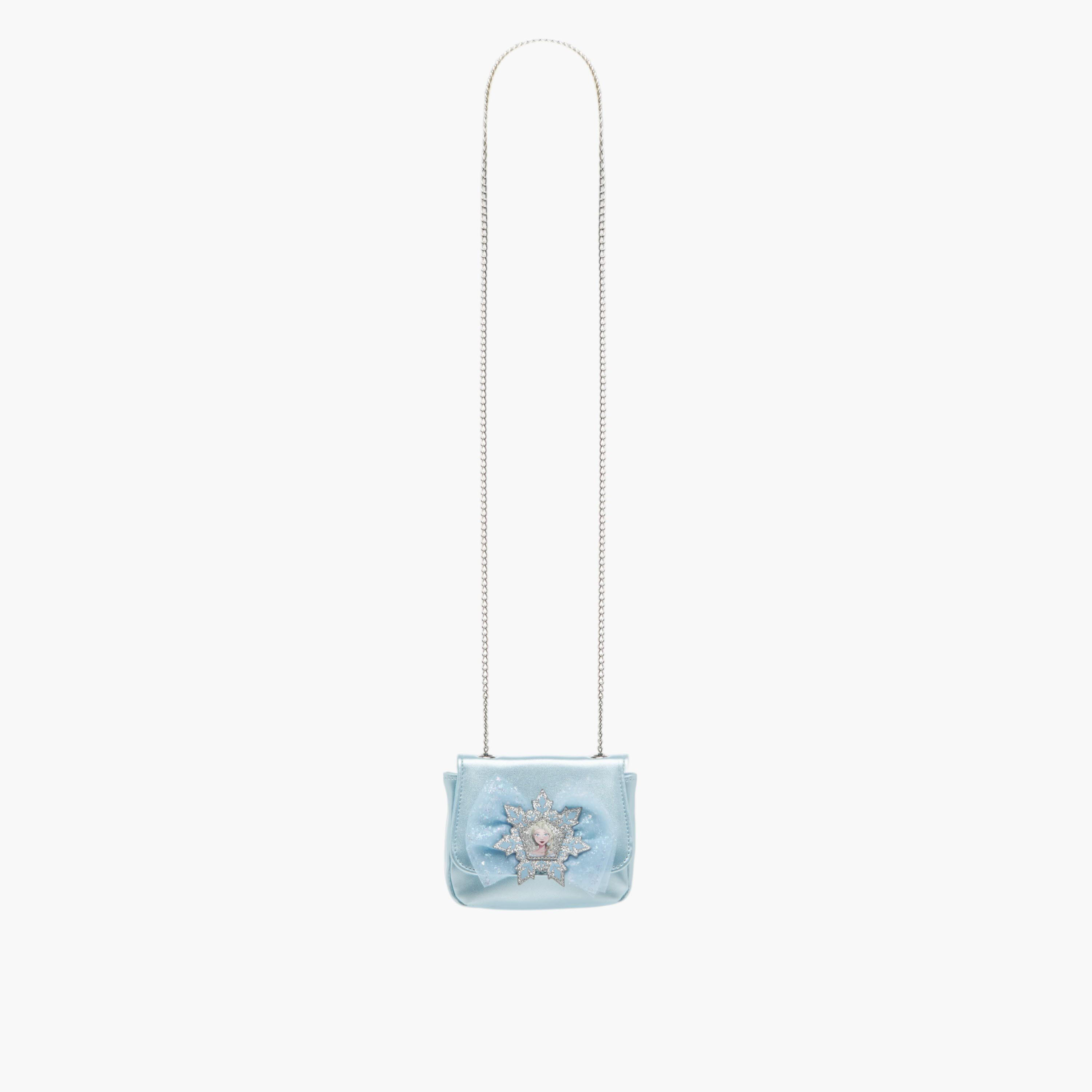 Disney Frozen Embellished Crossbody Bag with Chain Strap-girls-accessories-bags-image-2