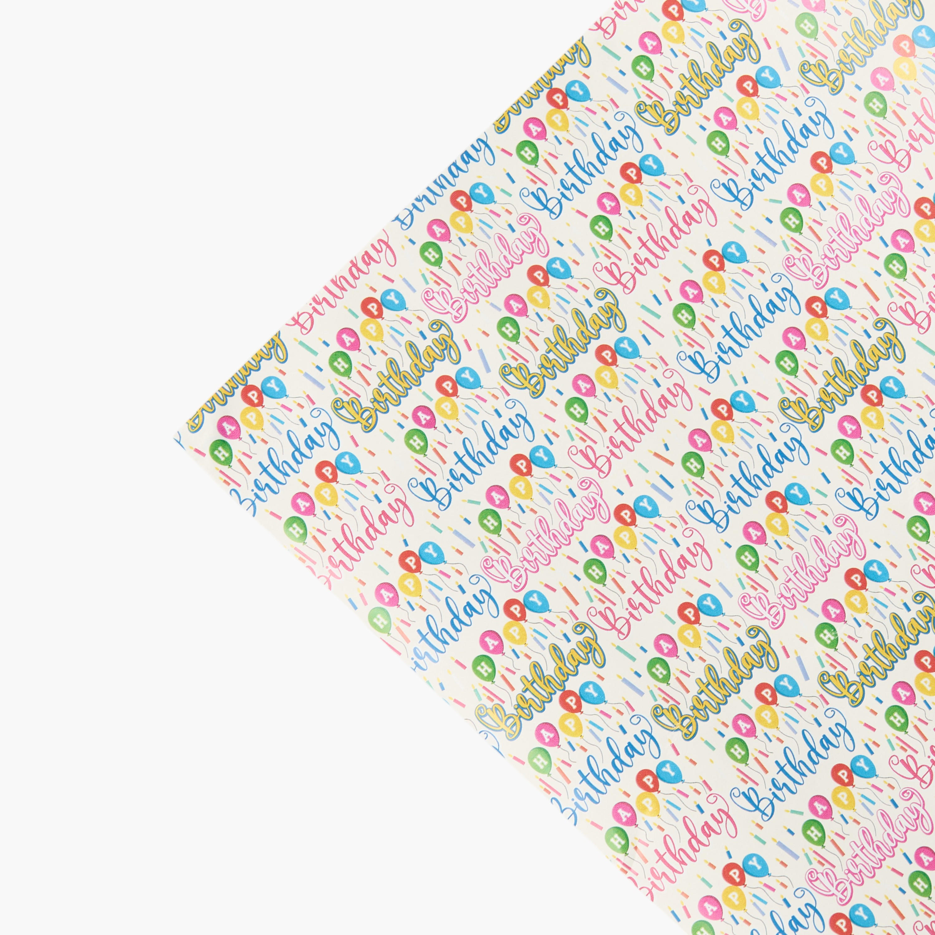 Printed Gift Wrapping Paper - 70 cms-household-decor-decorativeobjectsandsculptures-image-3