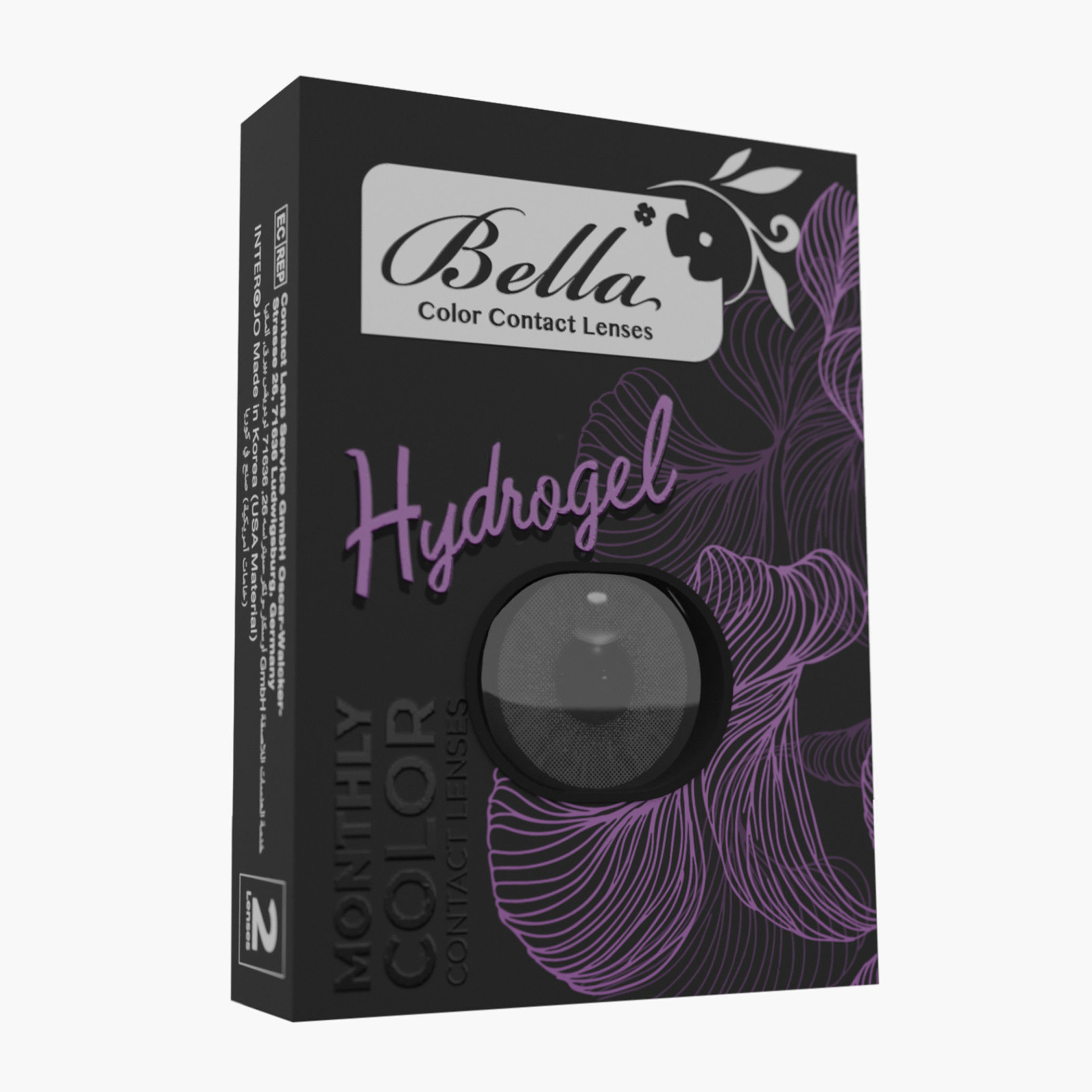 BELLA LENSES Diamond Nay Monthly Contact Lenses - Set of 2-beautyandpersonalcare-makeup-eyes-colorcontactlenses-image-2