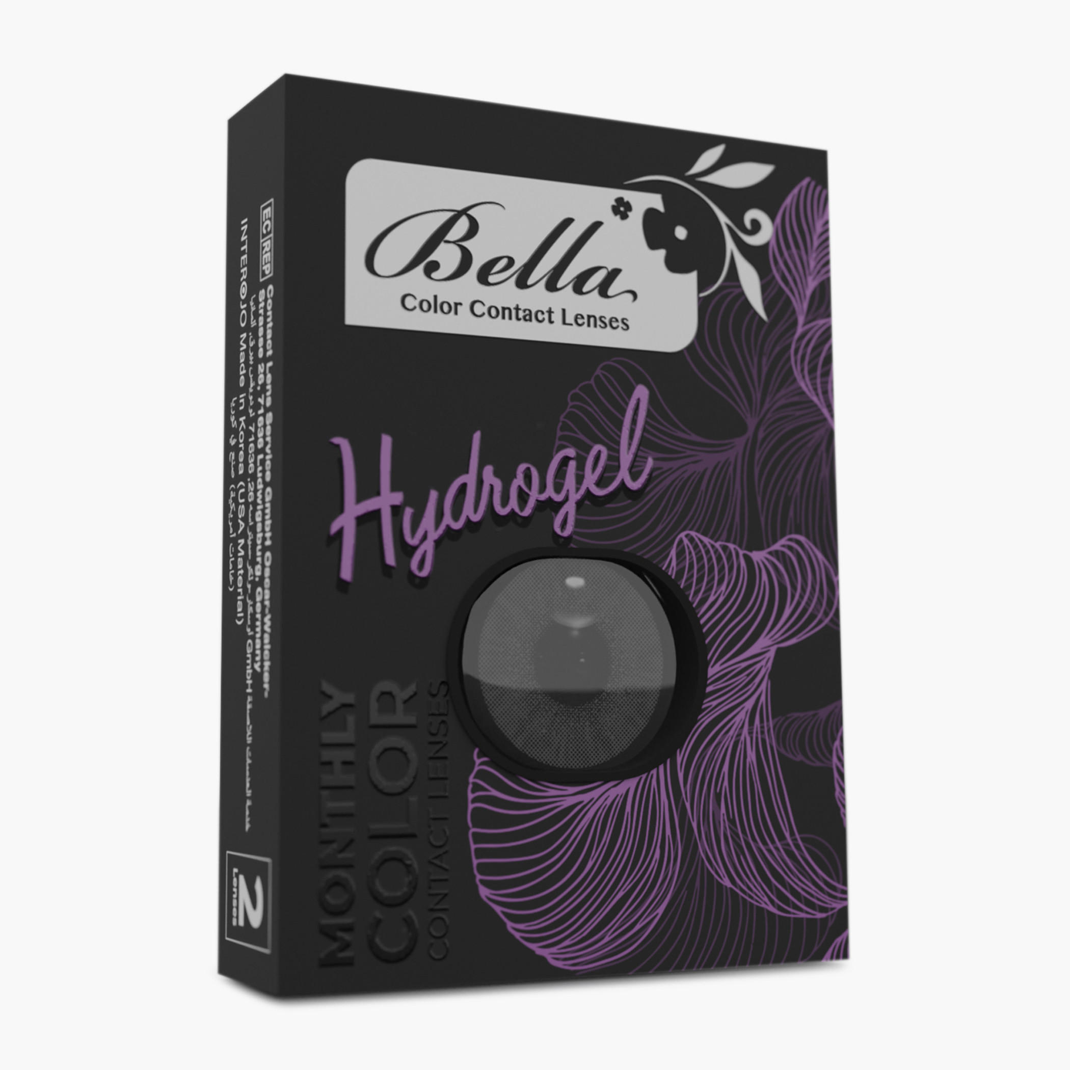 Bella Natural Gray Monthly Contact Lenses - Set of 2-beautyandpersonalcare-makeup-eyes-colorcontactlenses-image-1