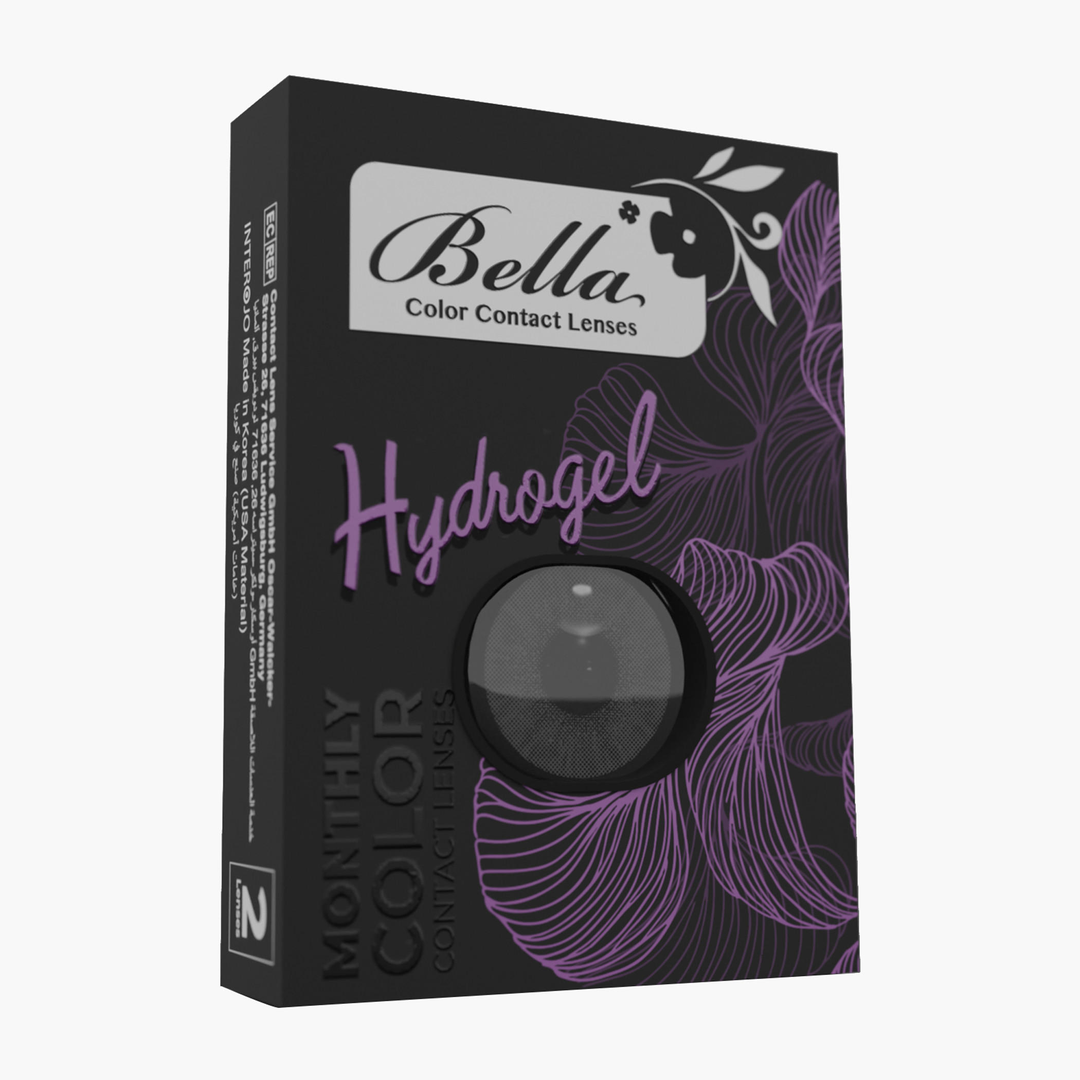 Bella Natural Viola Gray Monthly Contact Lenses - Set of 2-beautyandpersonalcare-makeup-eyes-colorcontactlenses-image-2