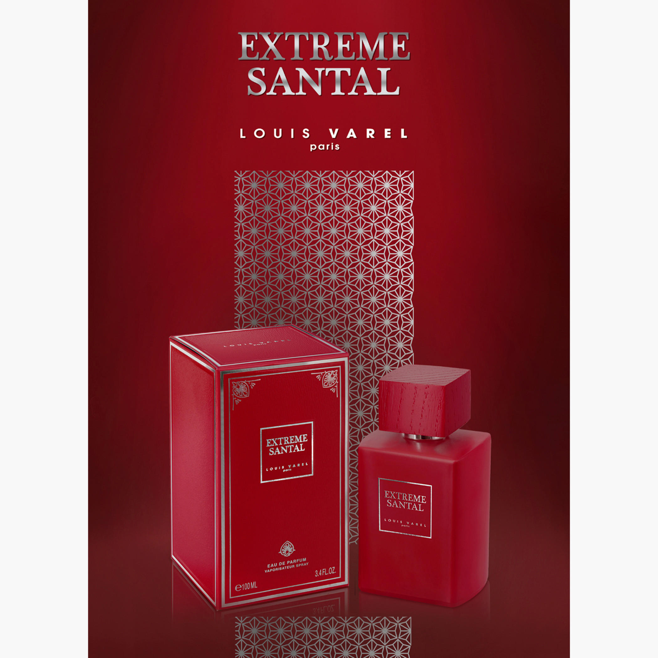 Louis Varel Extreme Santal Eau De Parfum Spray - 100 ml-beautyandpersonalcare-fragrance-unisex-image-2