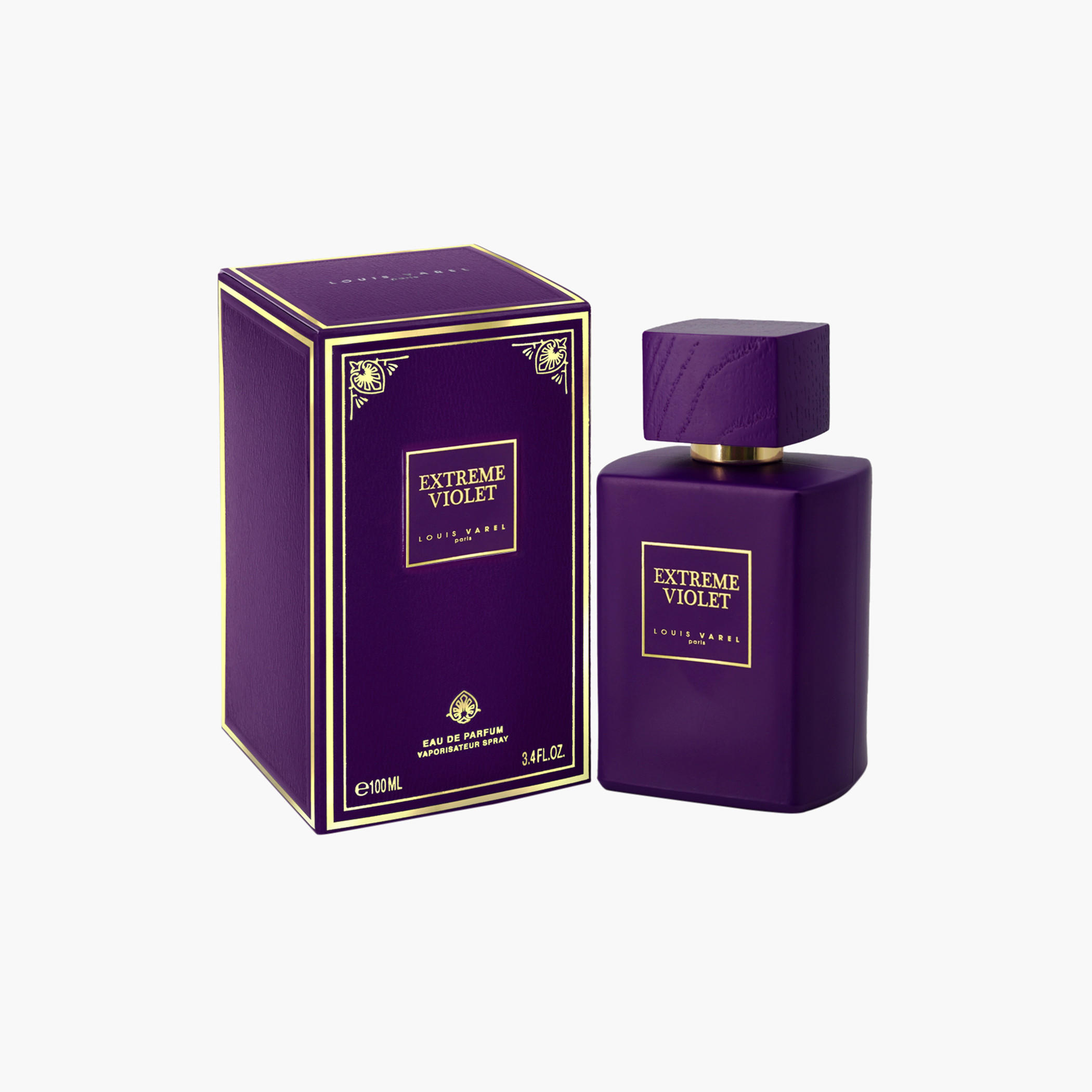 Louis Varel Extreme Violet Eau de Parfum Spray - 100 ml-beautyandpersonalcare-fragrance-unisex-image-1