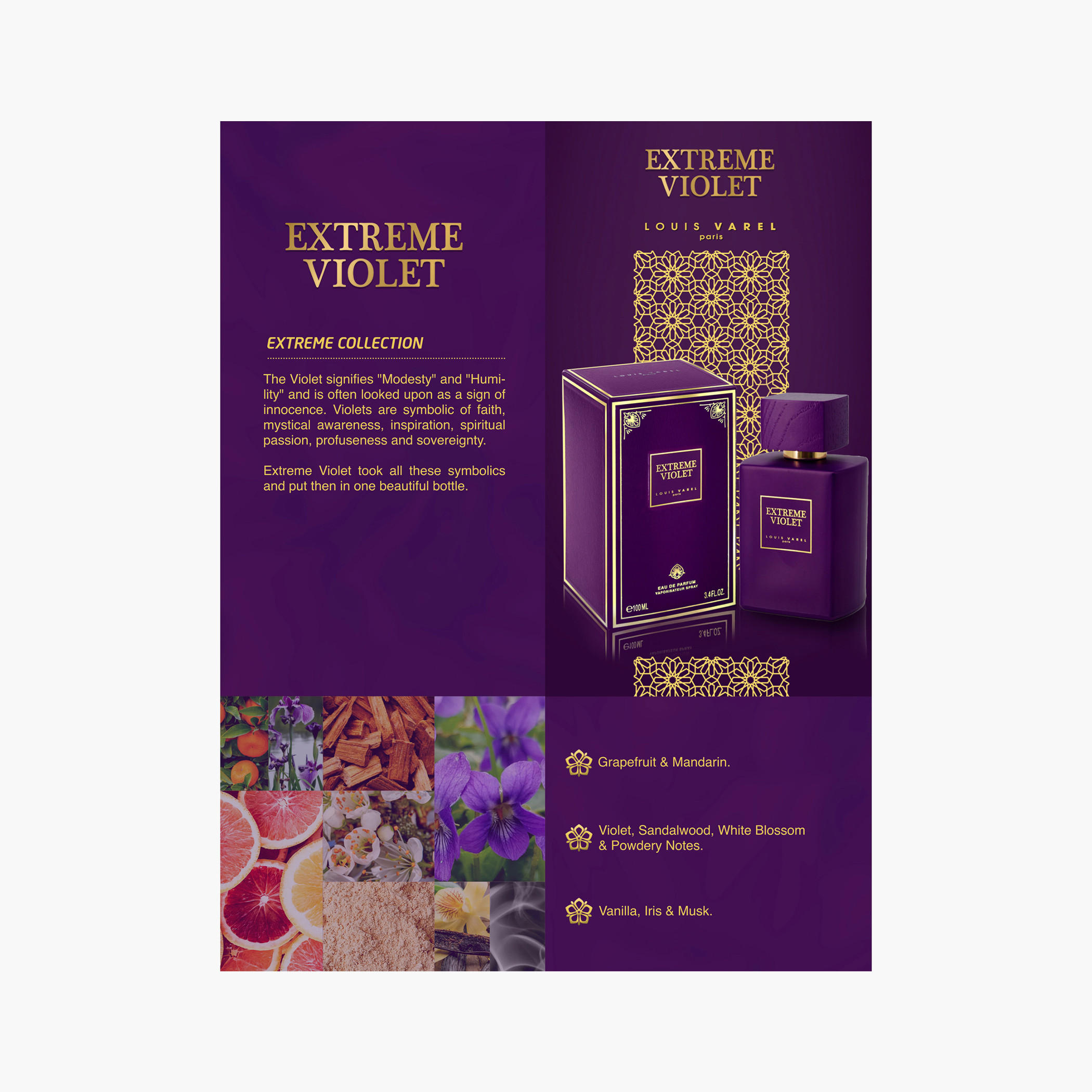 Louis Varel Extreme Violet Eau de Parfum Spray - 100 ml-beautyandpersonalcare-fragrance-unisex-image-4