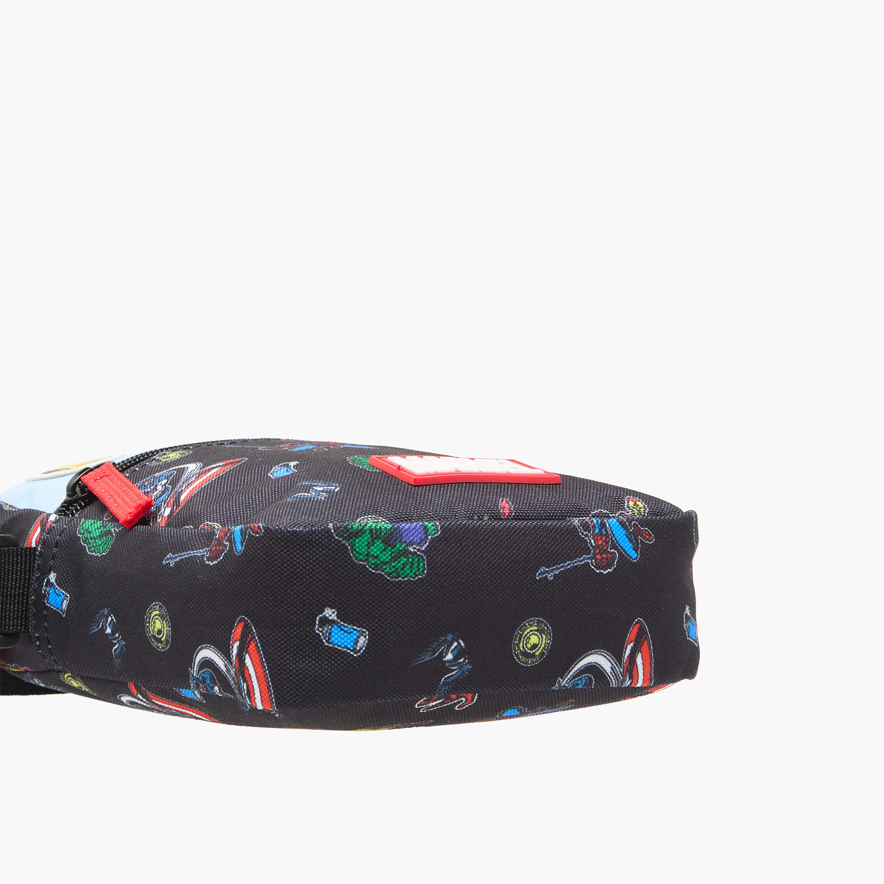 Marvel Printed Crossbody Bag with Adjustable Strap and Zip Closure-boys-accessories-bagsandbackpacks-image-5