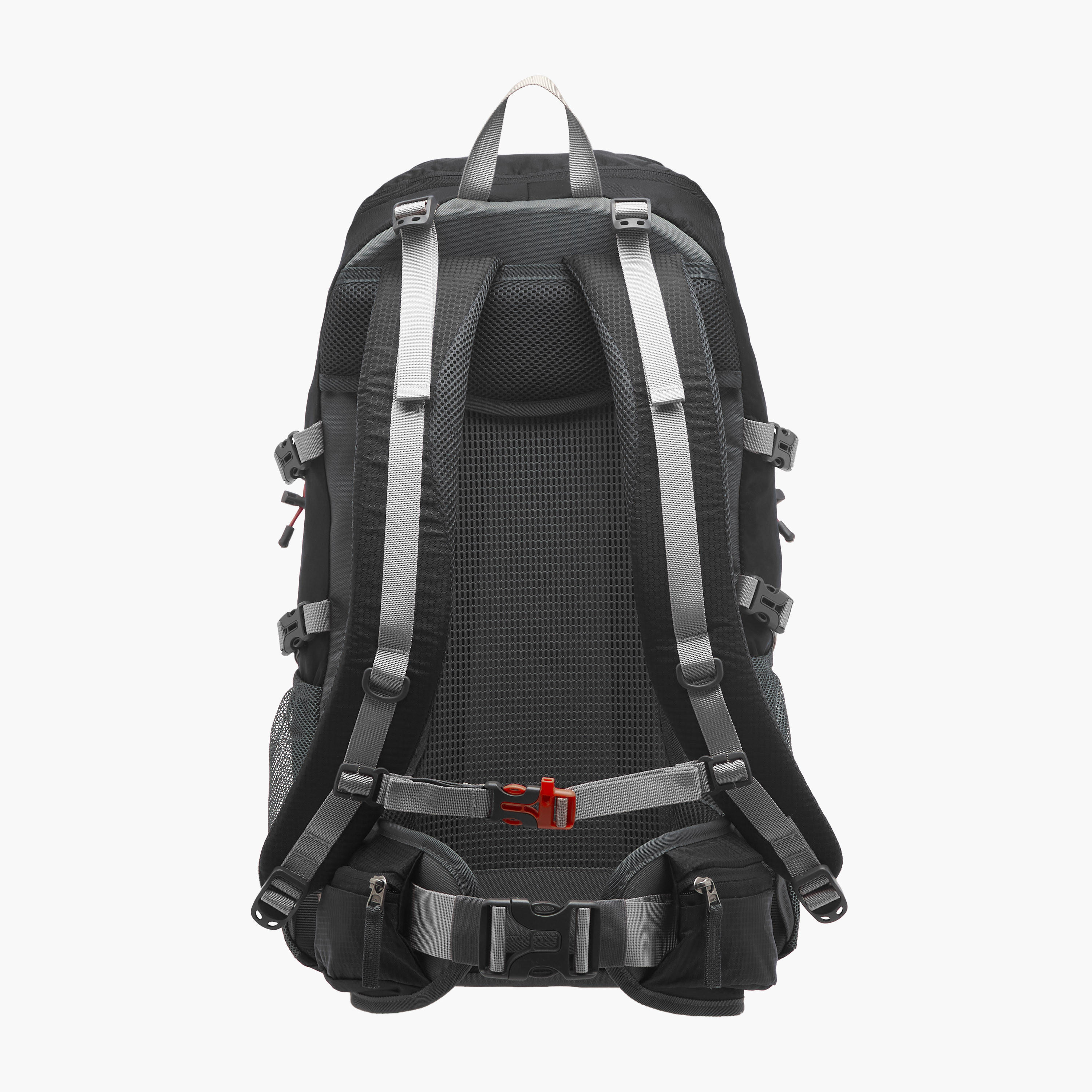 Kappa Logo Print Backpack with Zip Closure and Adjustable Strap - 34x54x16 cm-men-bags-image-3