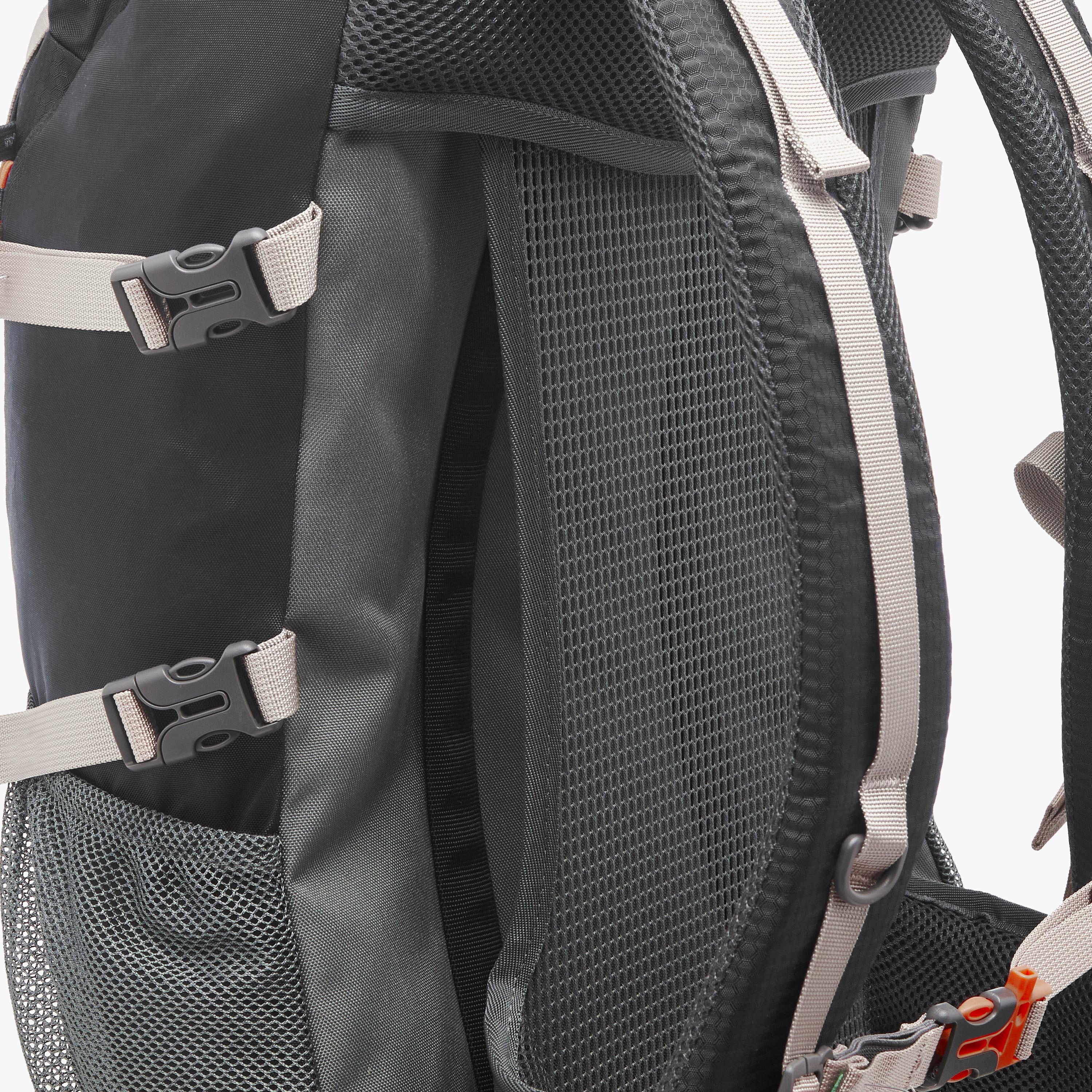Kappa Logo Print Backpack with Zip Closure and Adjustable Strap - 34x54x16 cm-men-bags-image-9
