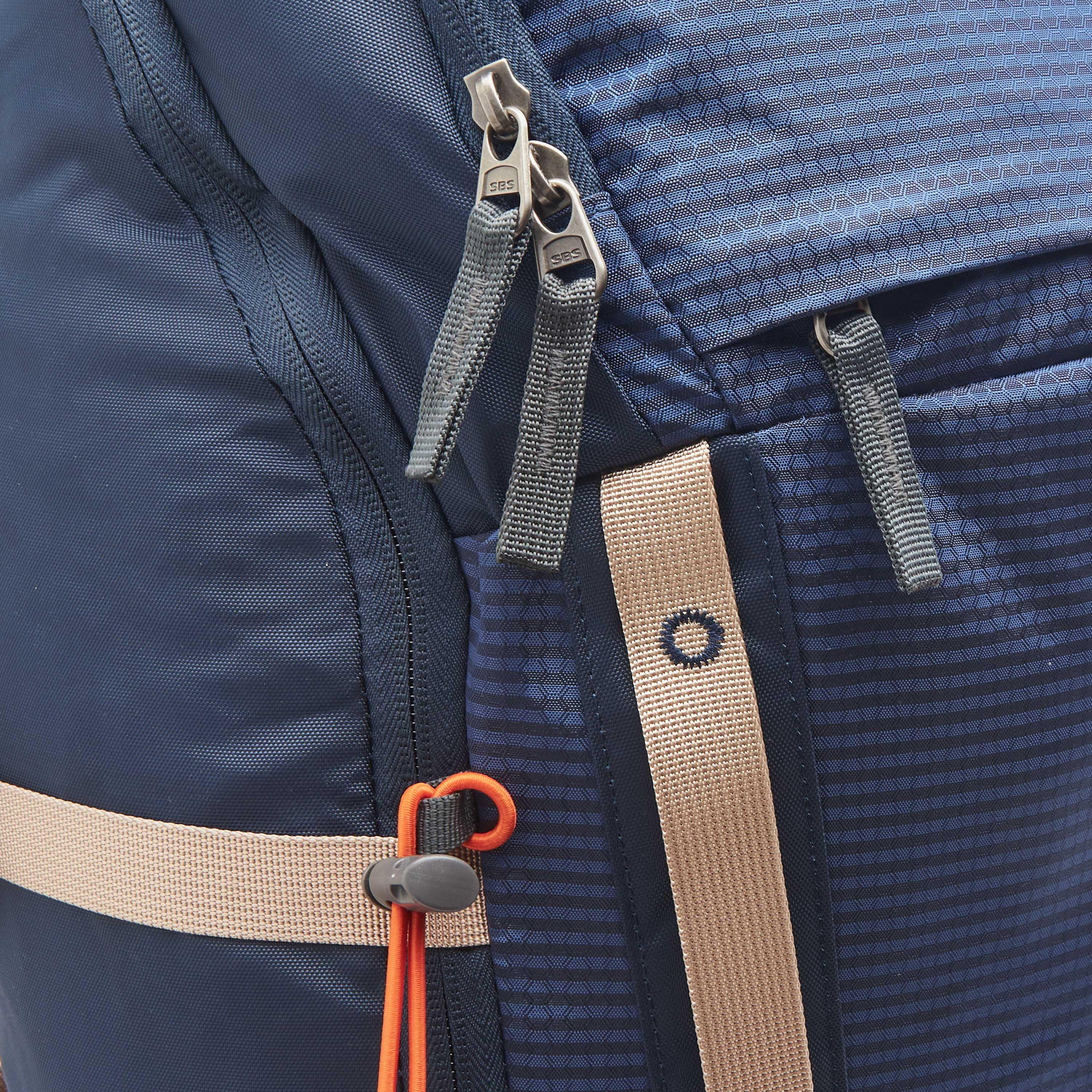 Kappa Logo Print Backpack with Zip Closure and Adjustable Strap - 34x54x16 cm-men-bags-image-5